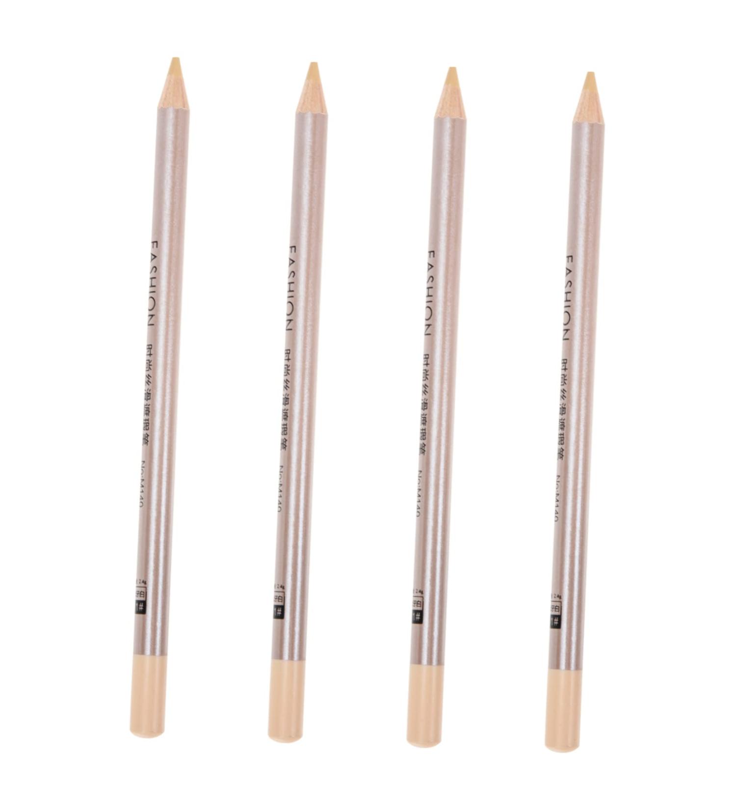 Gogogmee 4pcs Concealer Pen Cover up Makeup Concealer Eye Circle Highlighter Stick Eraser Concealer Wooden 1 g (Pack of 1) Assorted Color - Buy Online on SooperMarket.com
