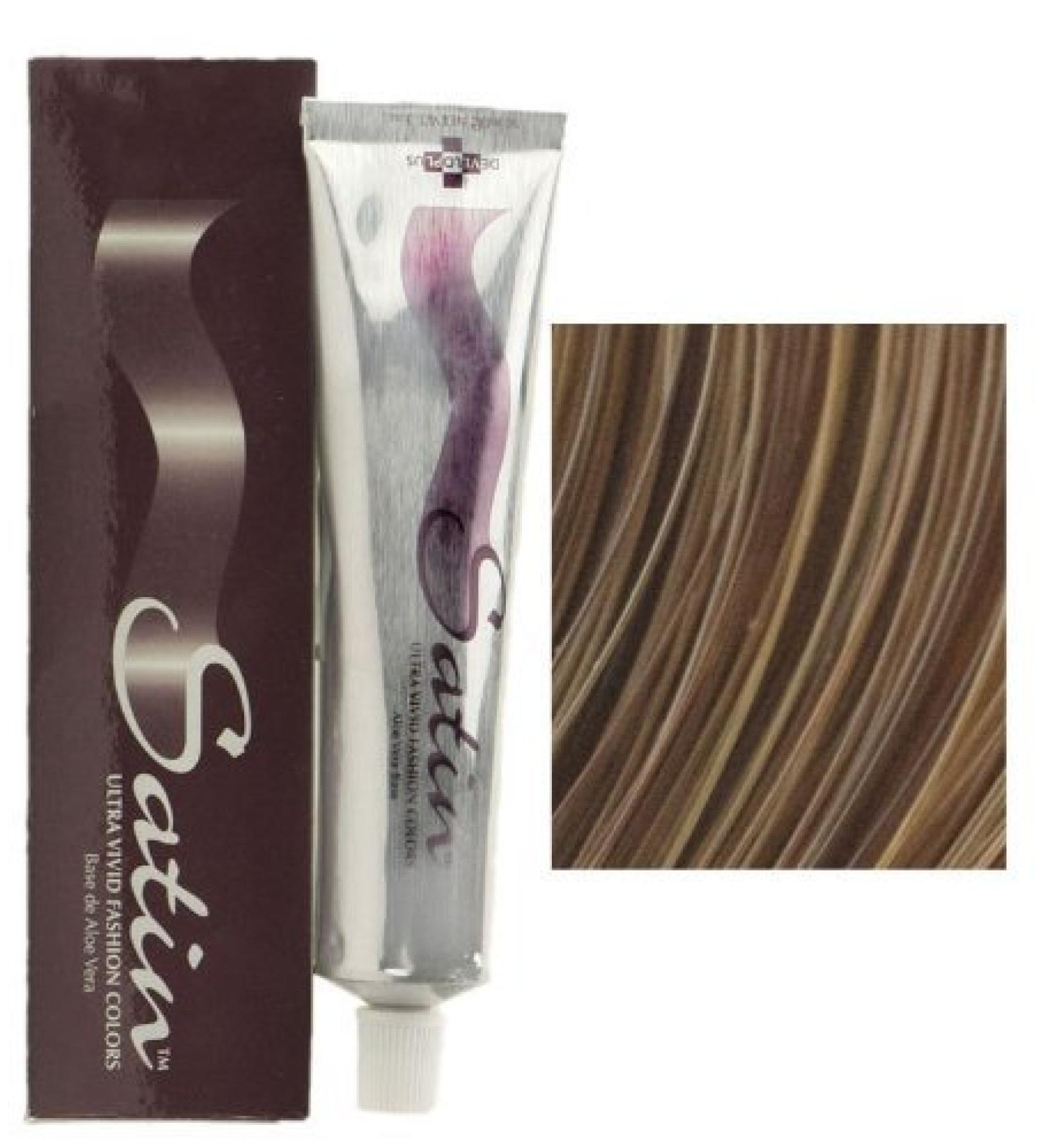 Satin Hair Color - ultra vivid fashion colors - 7 Mocha