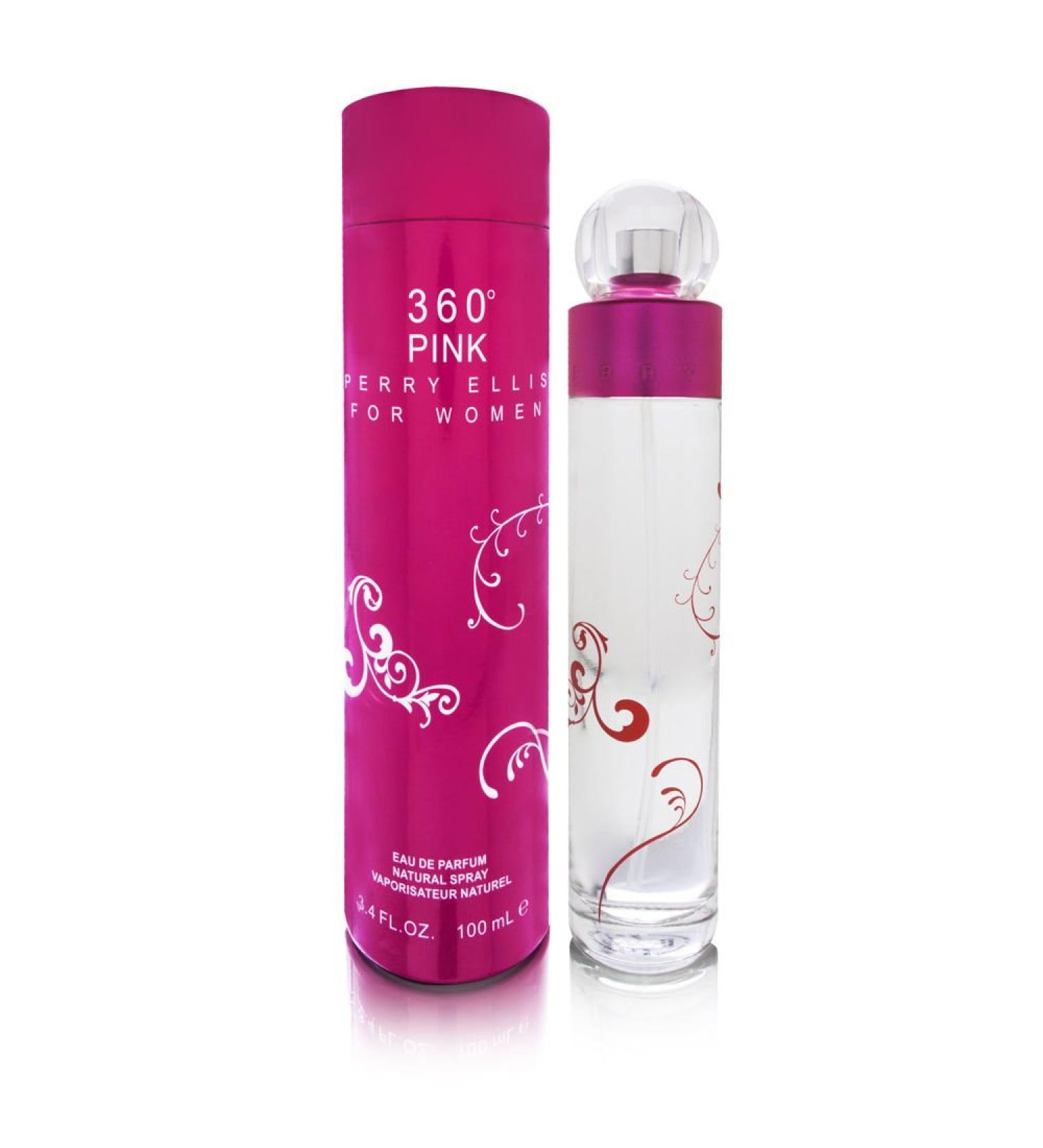 360 Pink by Perry Ellis for Women 3.4 oz Eau de Parfum Spray