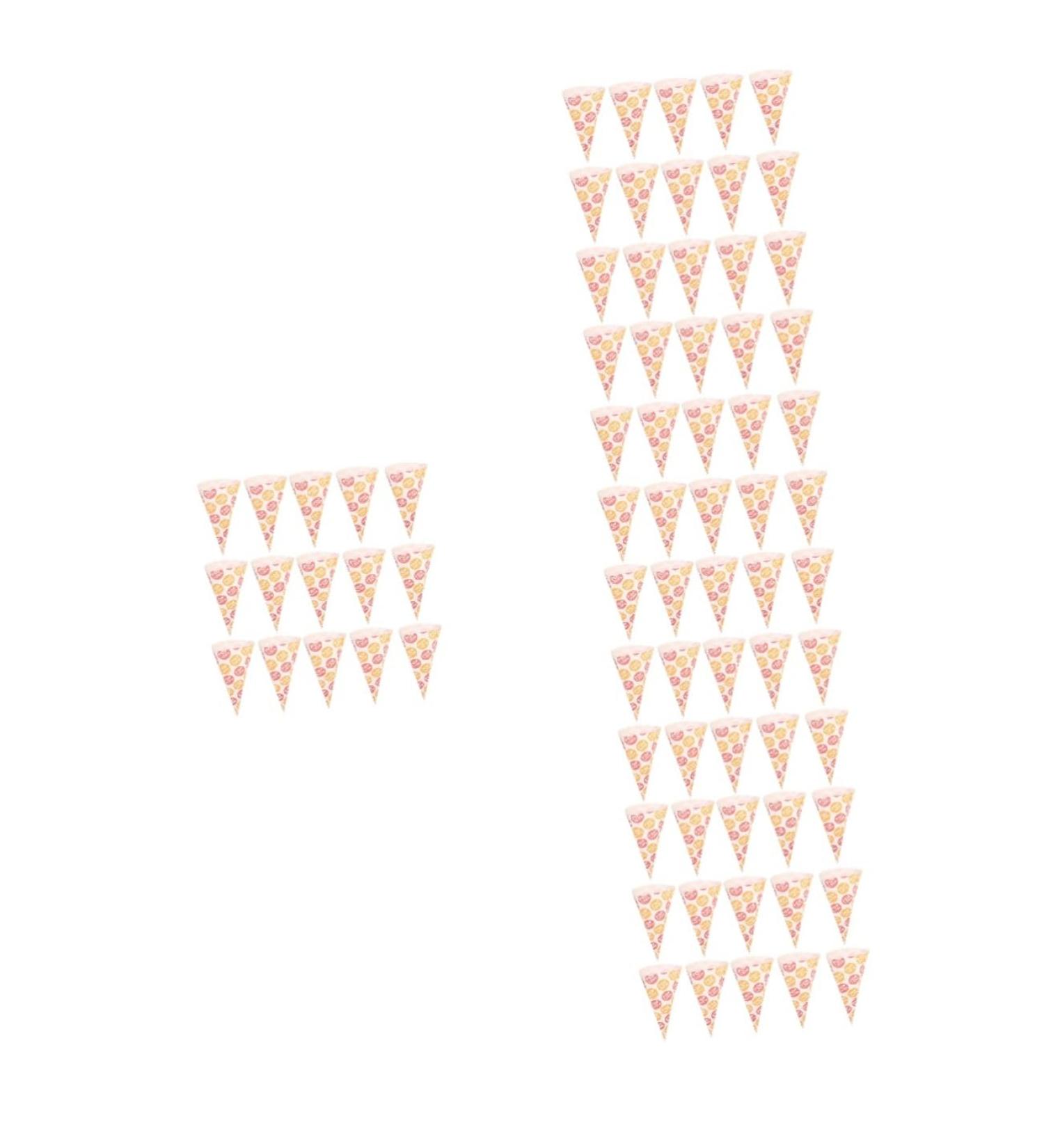 Didiseaon 250 Pcs Popcorn Bag Cardboard Popcorn Pink Candy Cotton Candy Cones Gift Bags Halloween Cone Bags Kids Snack Bag Popcorn Cone Bags Mini Candy Glass Child Paper Packing Bag - Buy Online on SooperMarket.com