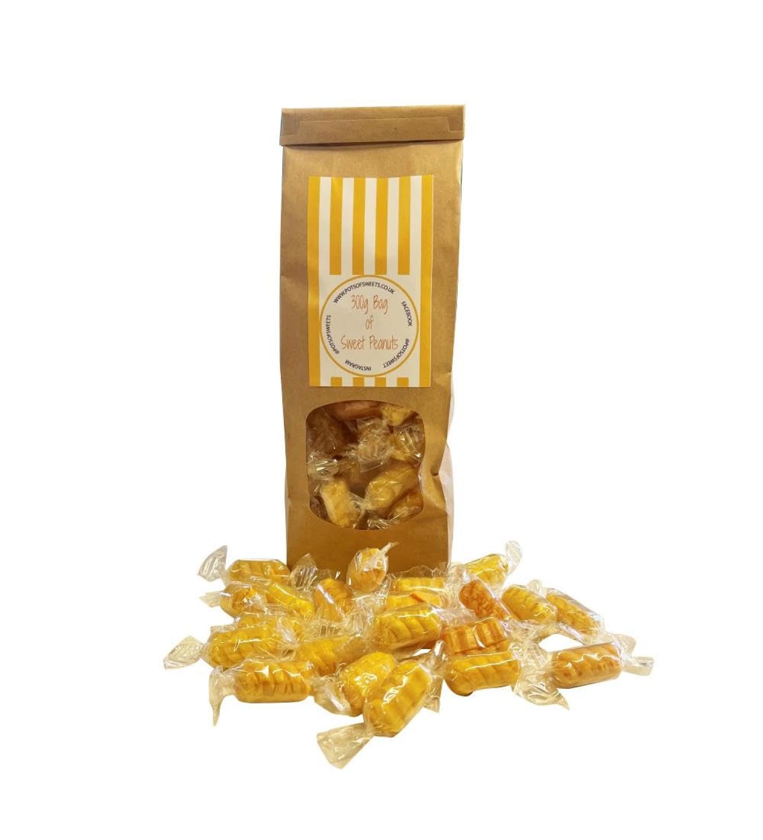 Personalized Customise With Your Own Message 300g Bag of Sweets Peanuts - Buy Online on SooperMarket.com