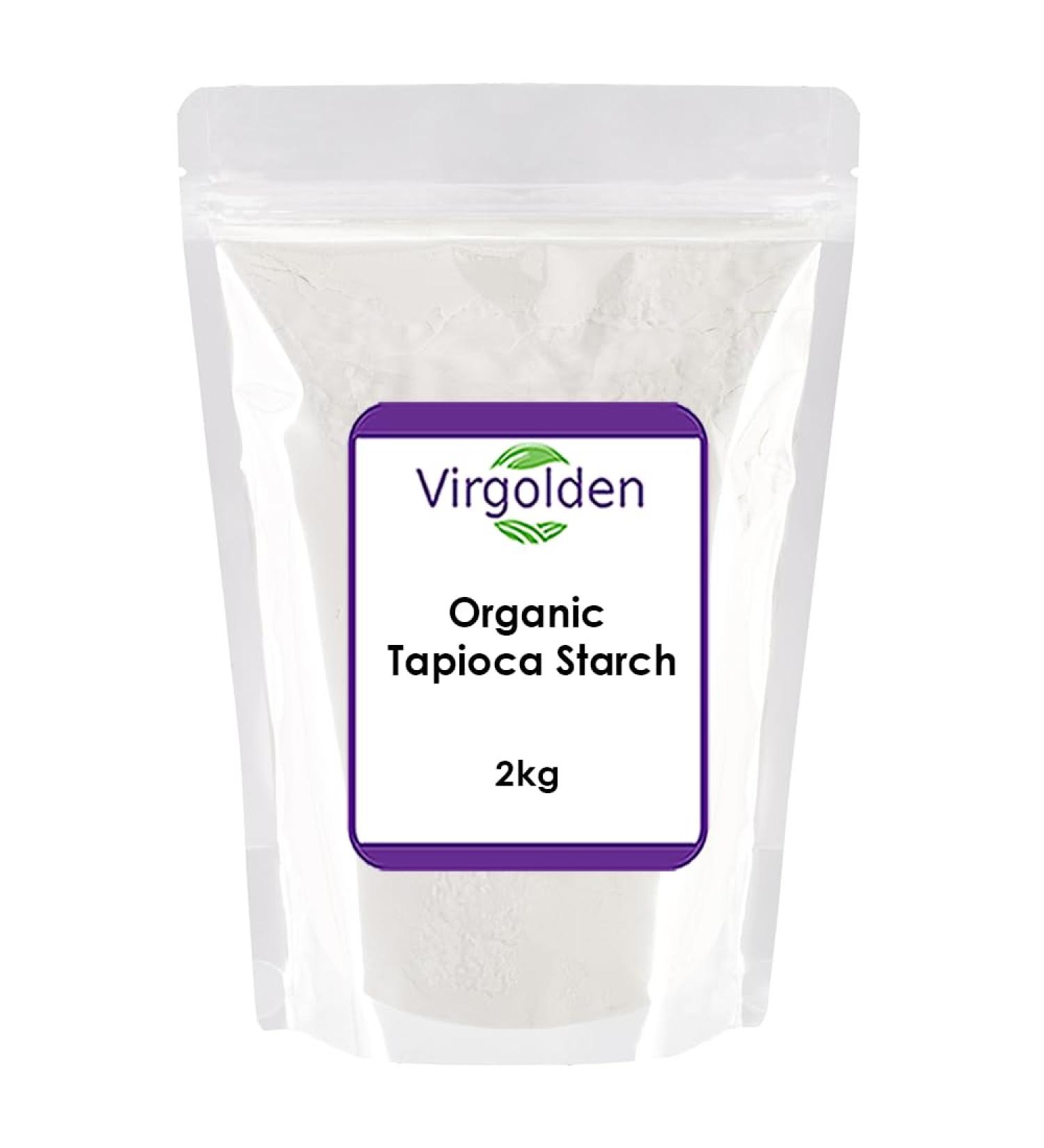 Organic Tapioca Starch 2kg by Virgolden Organic
