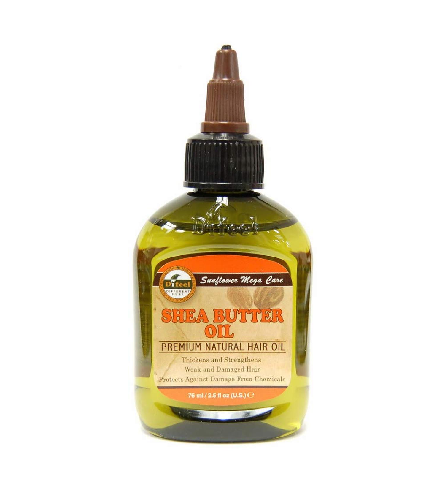 Difeel Premium Natural Hair Oil with Shea Butter - 2.5 oz - Buy Online on SooperMarket.com