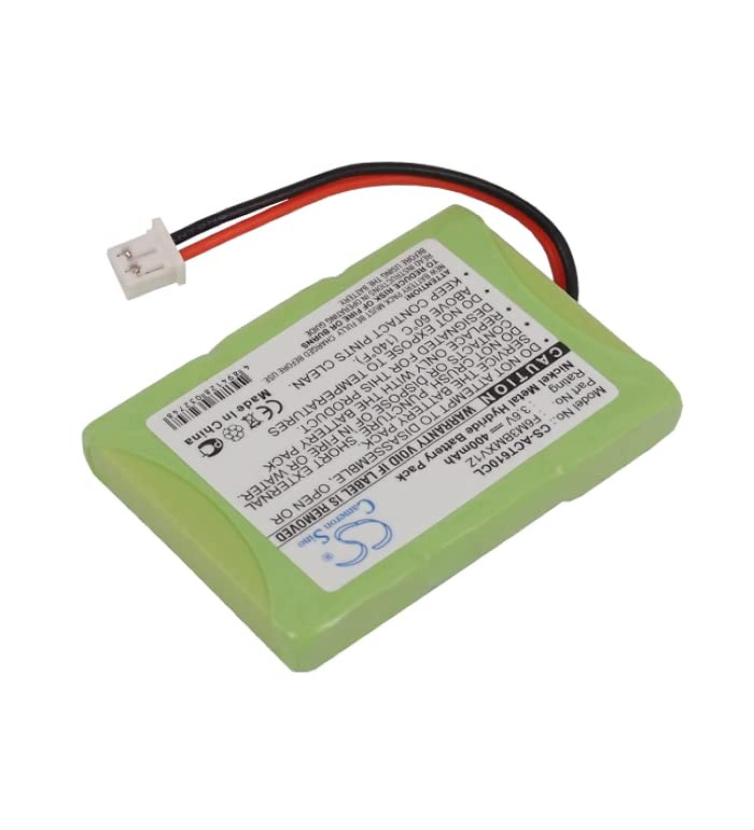 Replacement Battery for Tiptel Easy DECT 5500 - 400mAh/3.6V | International Shipping Available - Buy Online on SooperMarket.com