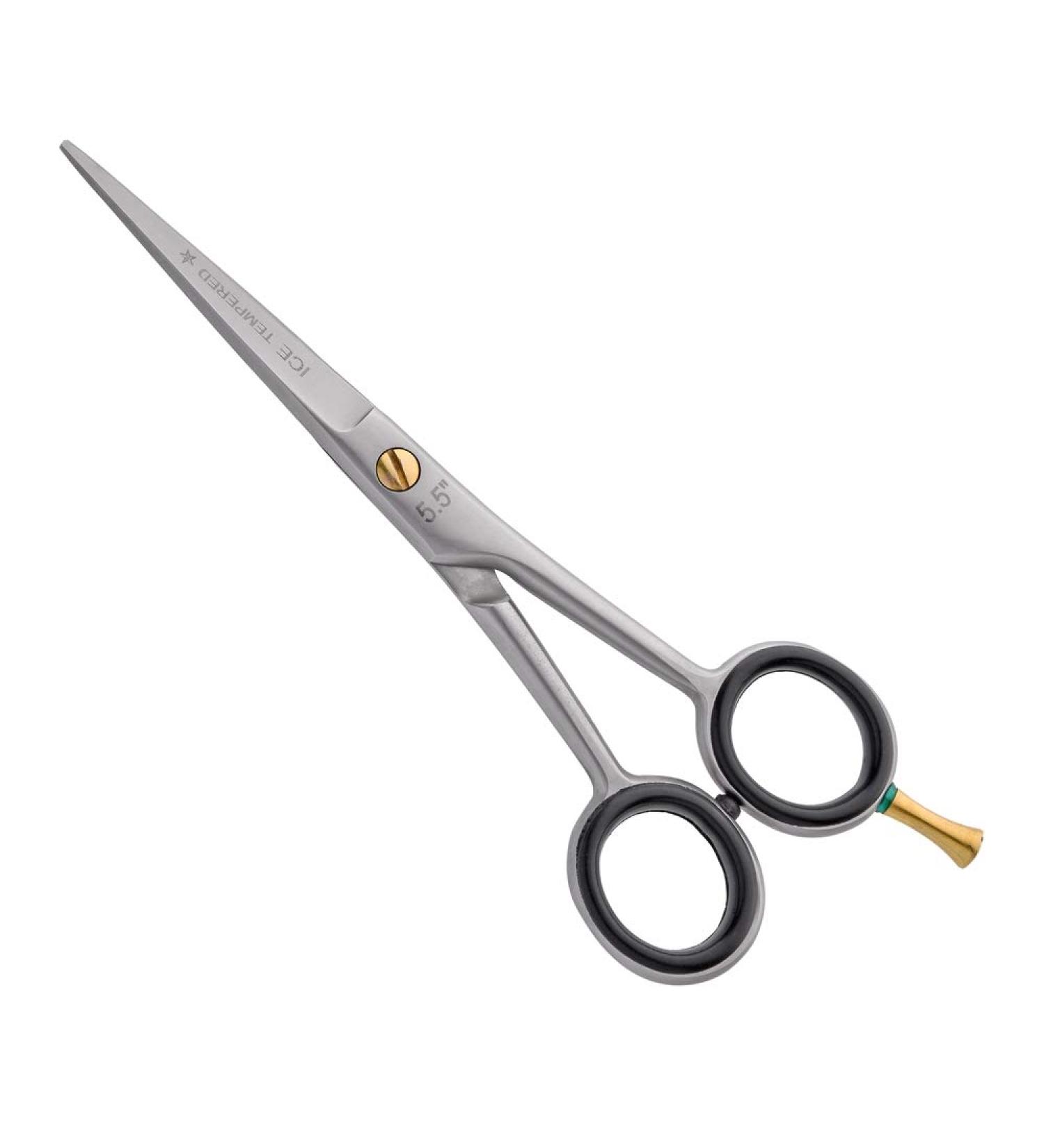 Otto Herder 5.5 Extra Sharp Hairdressing Scissors - Precision Hair Cutting with One-Sided Microcover & Golden Screw - Buy Online on SooperMarket.com