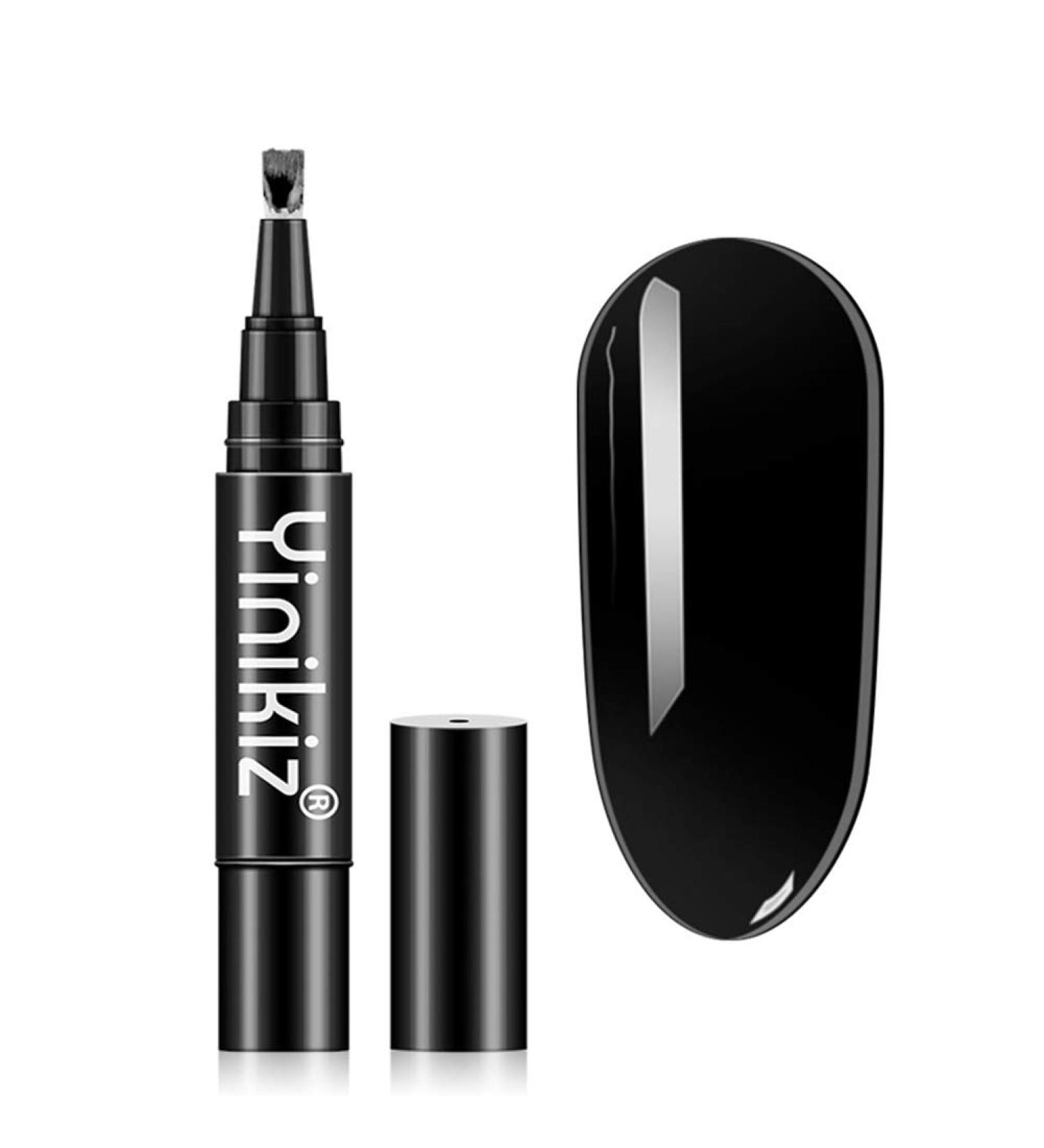 LICHENGTAI One Step Gel Nail Polish Pen 3 in 1 Nail Polish Pen UV Nail Gel Painting Pen No Base Top Coat Need Nails Art Tool Soak Off Gel Ideal for Home and Professional Manicure 086 - Buy Online on SooperMarket.com