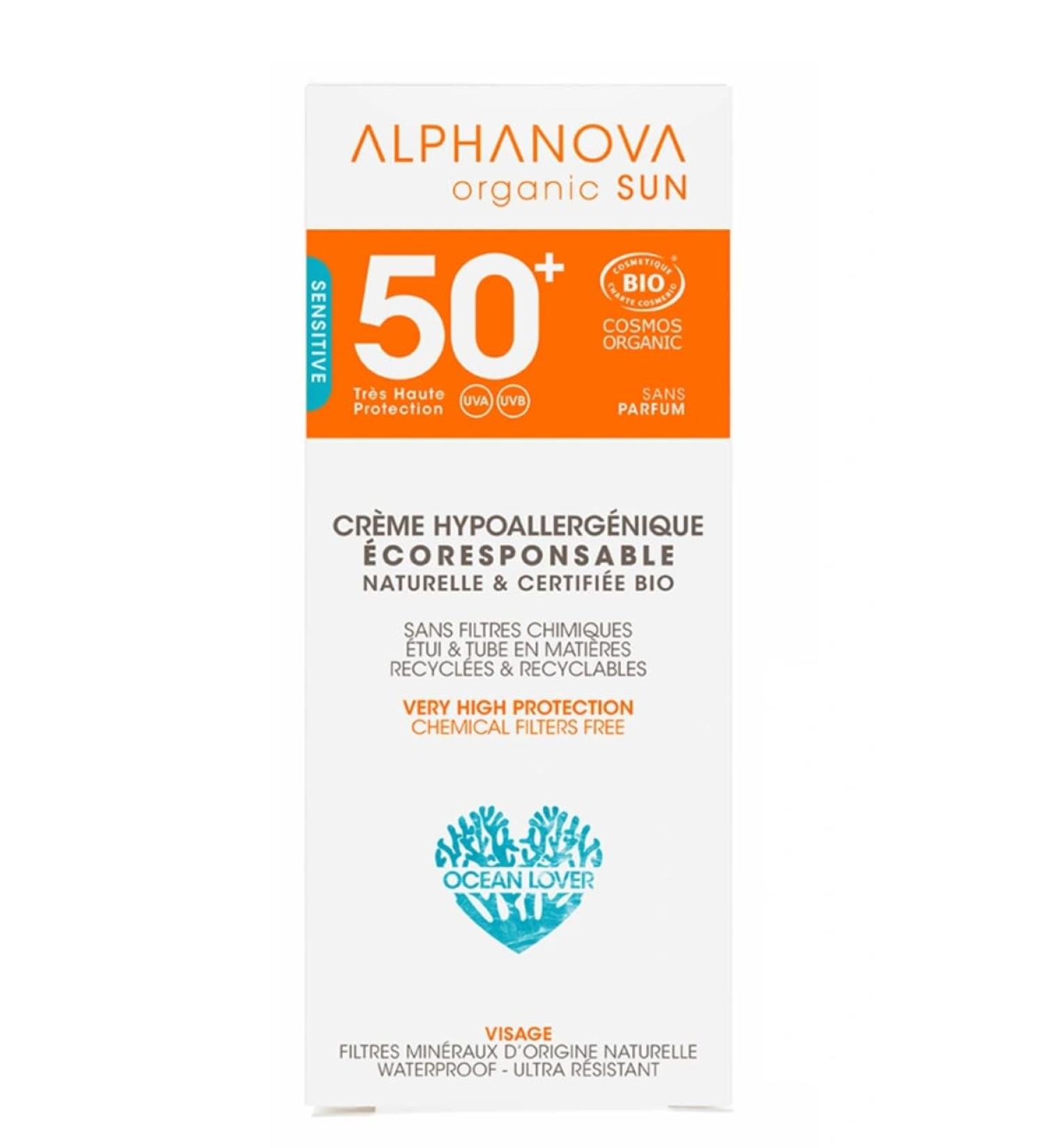 Alphanova Sun SPF50+ Fragrance-Free 50g
