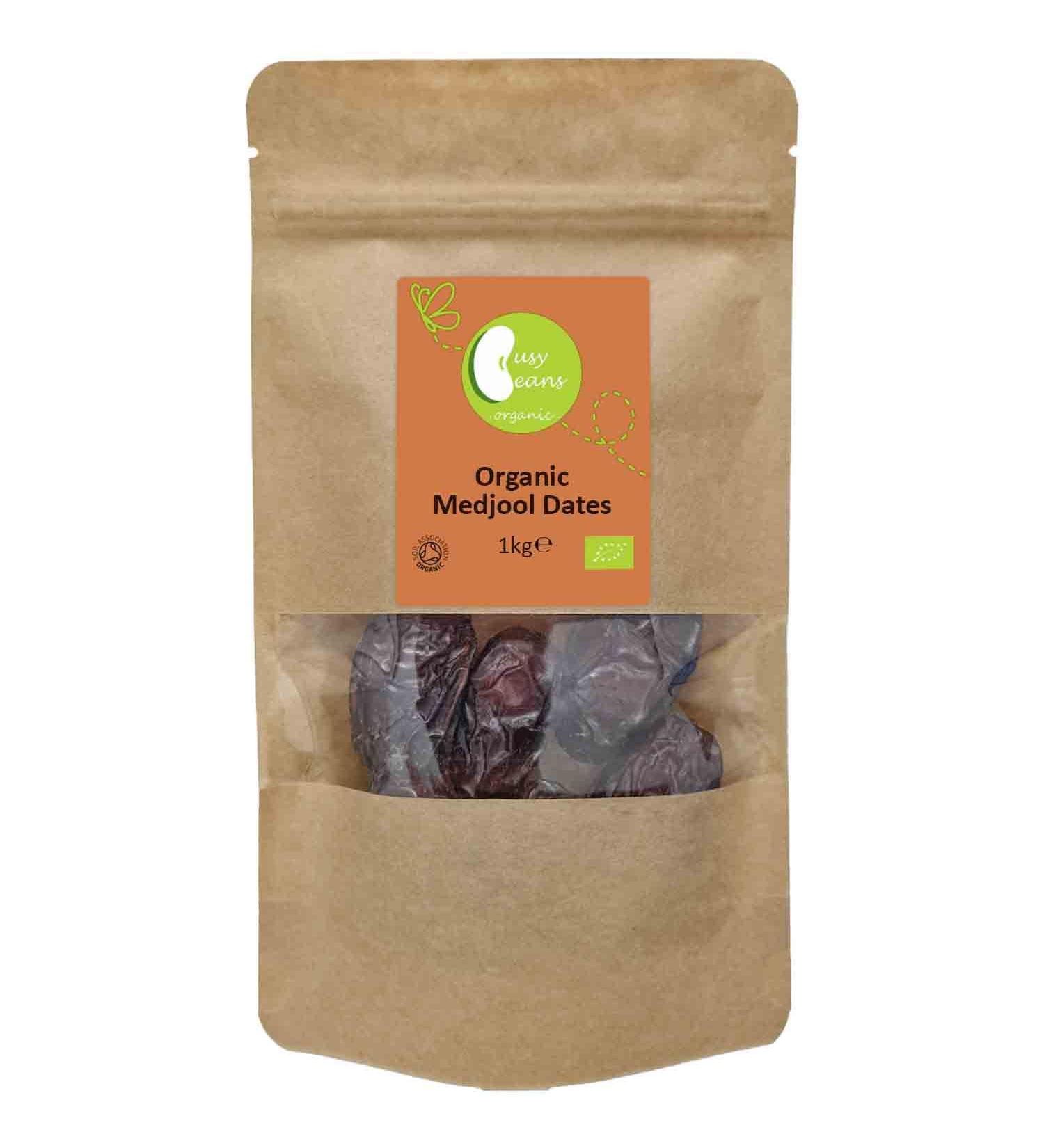 Organic Medjool Dates - Certified Organic - by Busy Beans Organic (1kg) - Buy Online on SooperMarket.com