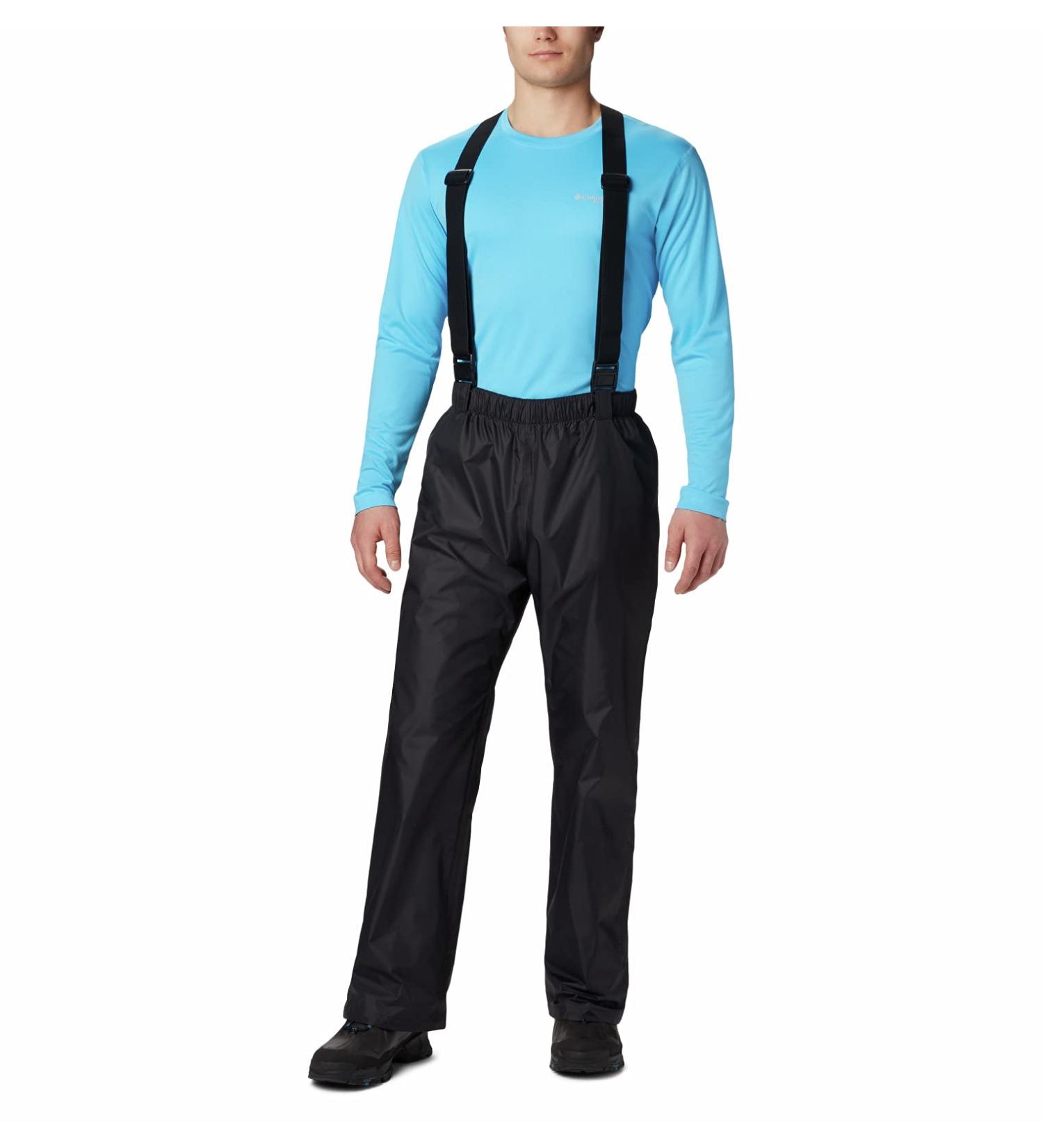 Columbia Men's PFG Storm Bib Pant Black - Size 6X x 32 L - Buy Online on SooperMarket.com