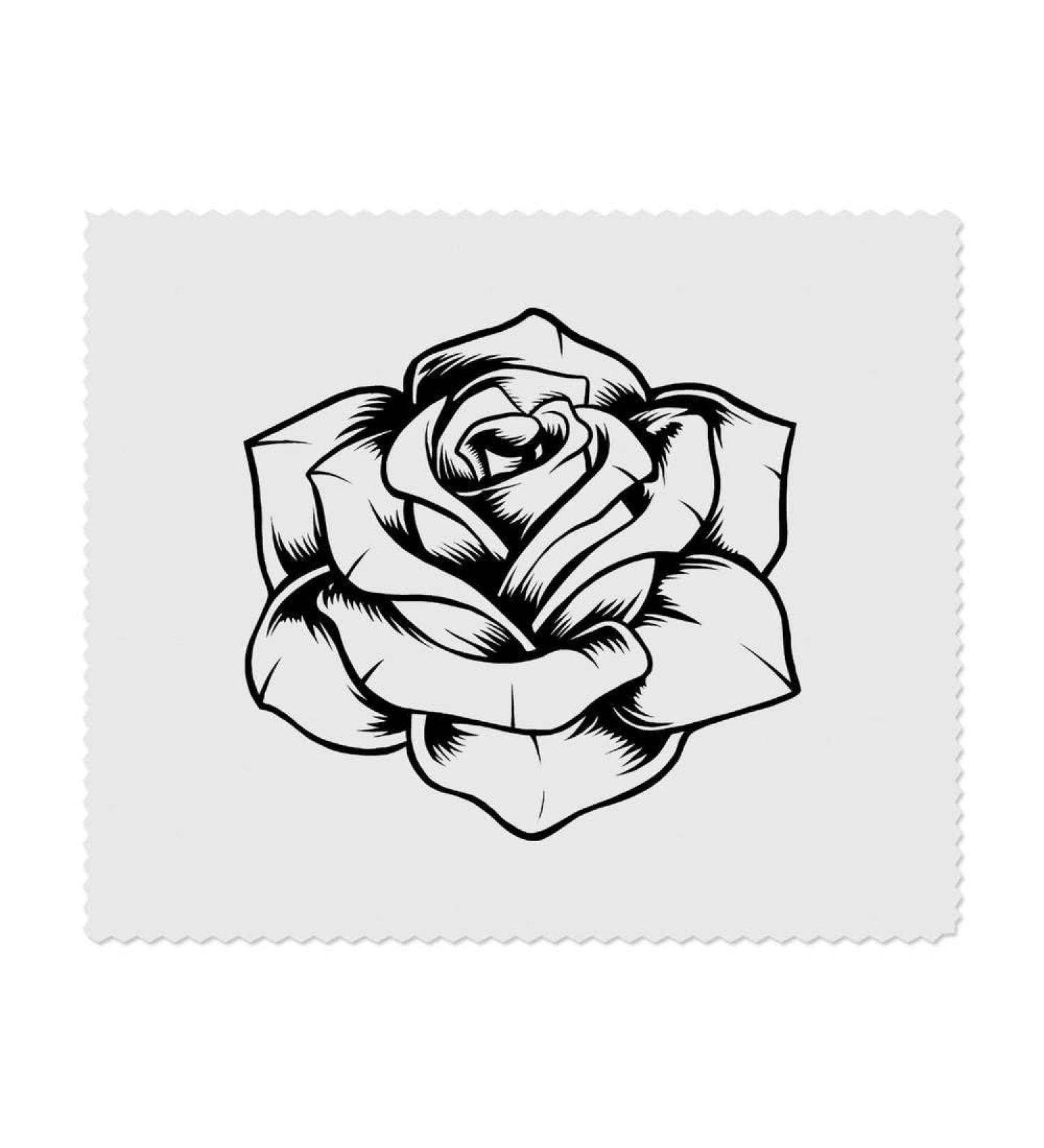 Buy 2 x Rose Flower Microfiber Cleaning Cloths - Perfect for Home & Auto | International Shipping Available - Buy Online on SooperMarket.com