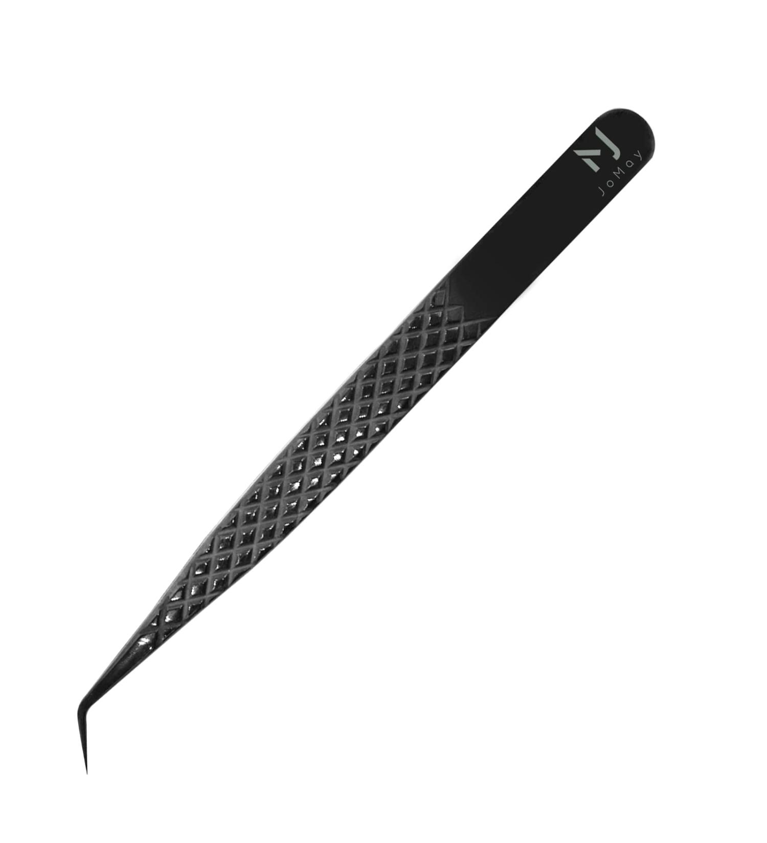 High Precision Stainless Steel Volume Tweezers for Eyelash Extensions - Professional JM3-1 Black - Buy Online on SooperMarket.com