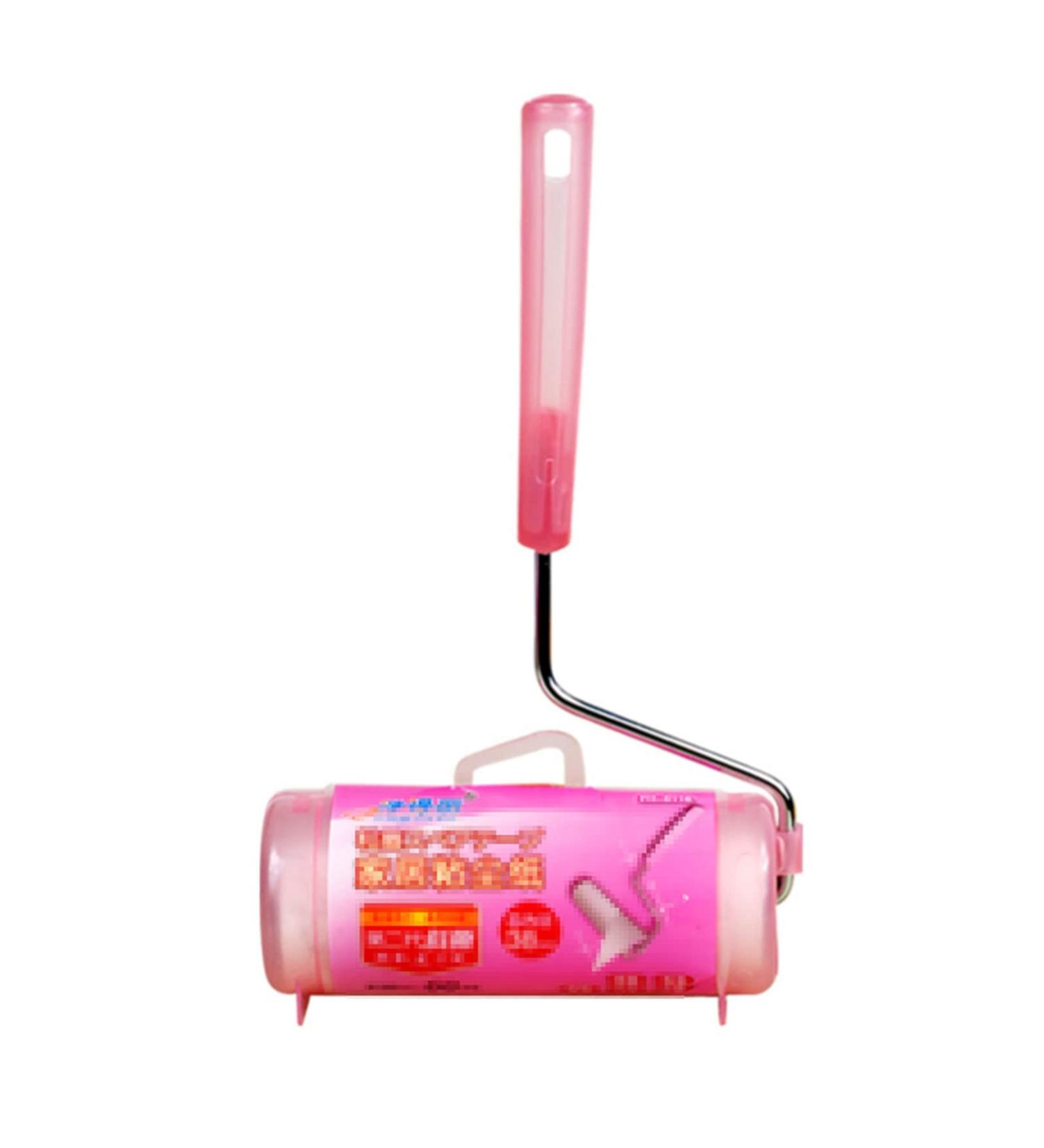 16cm Extra Sticky Lint Roller for Pet Hair - 60 Sheets 1 Handle & 1 Refill - Ideal Fur Removal Tool for Home & Carpet (Pi Pink - Buy Online on SooperMarket.com
