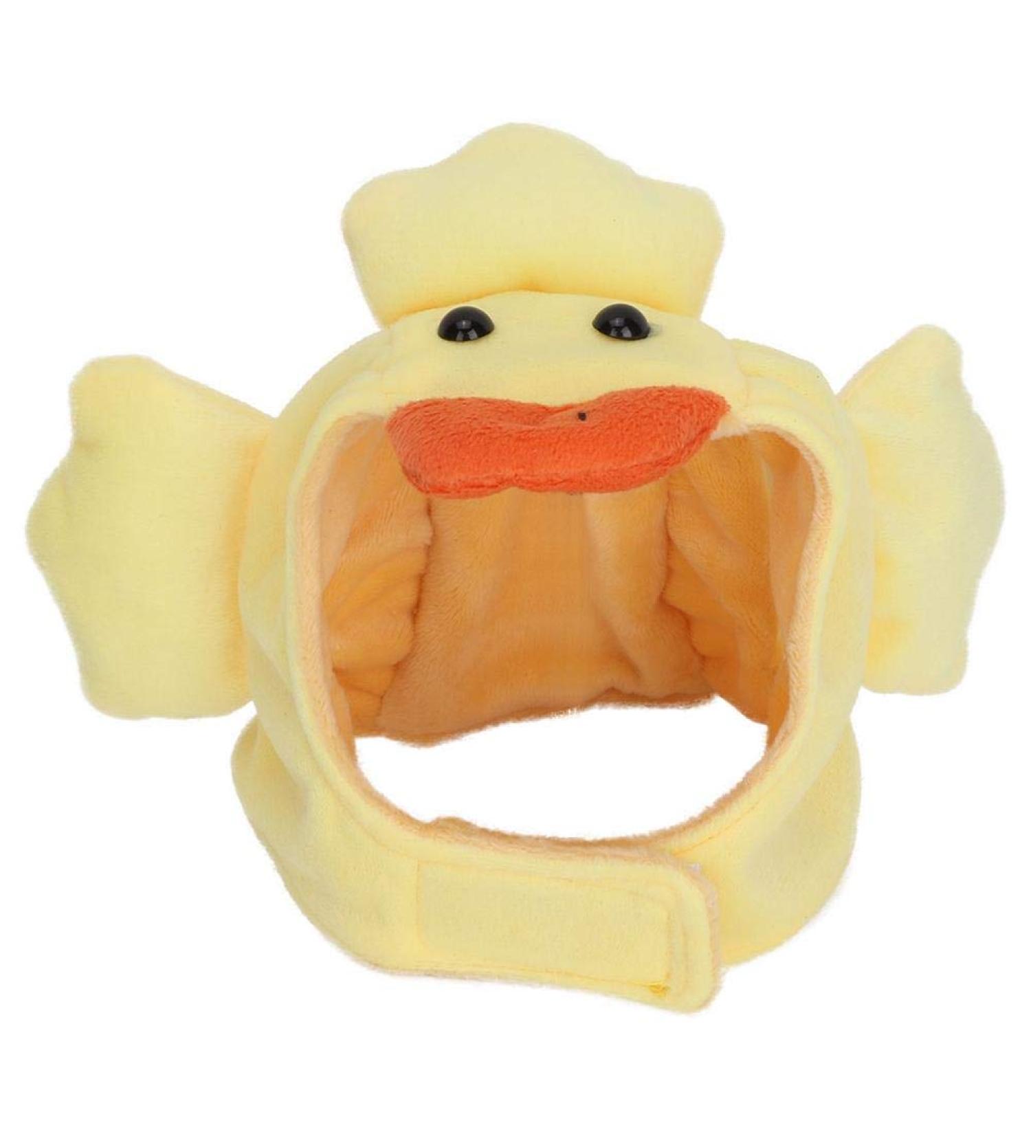 Cute Animal Headgear Hat for Cats & Dogs | Sweet Duck Costume with Wings - Perfect Pet Decoration - Buy Online on SooperMarket.com