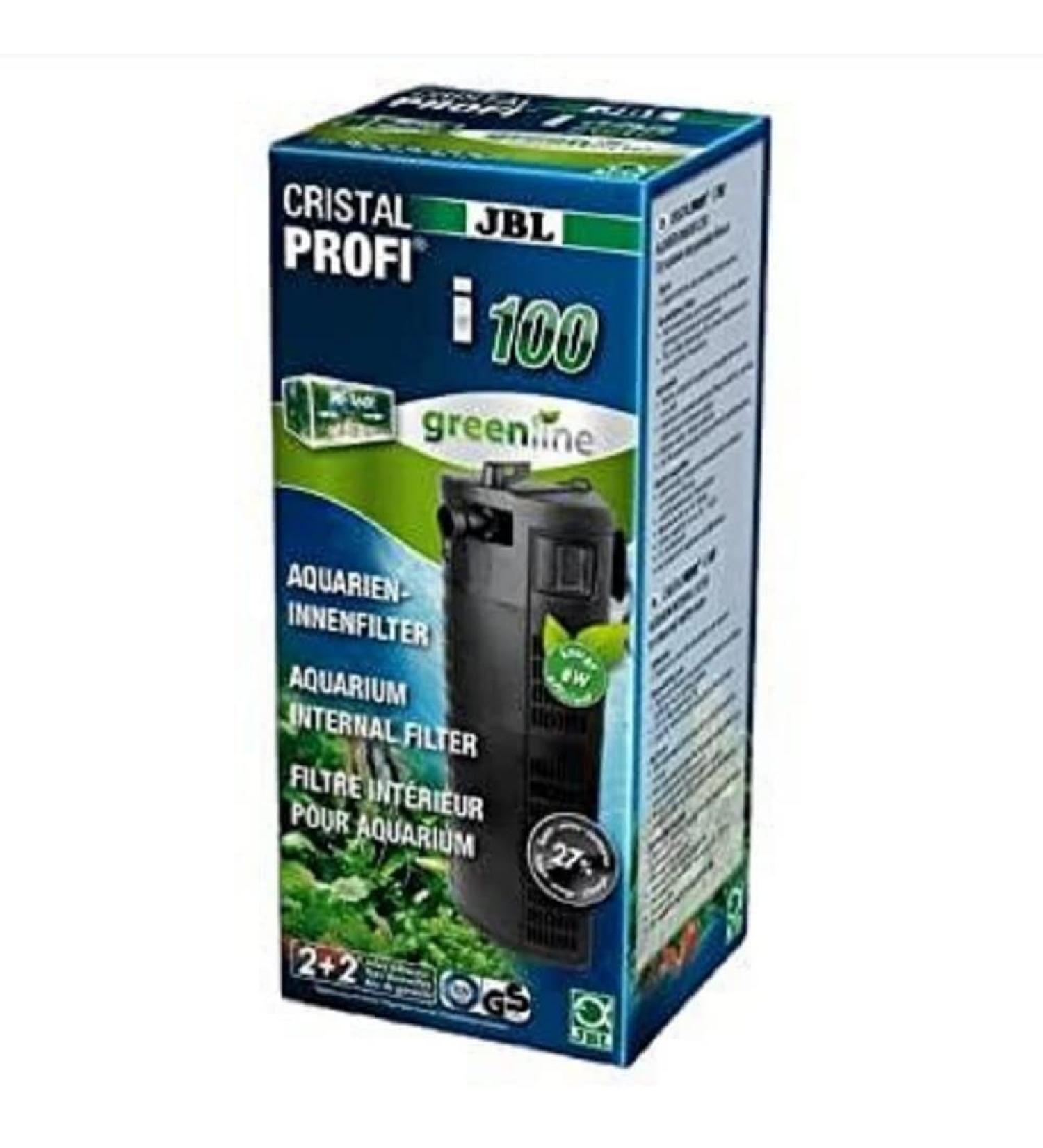 JBL CristalProf I100 Greenline Energy-efficient internal filter for aquariums with 90-160 L 6097300 triangular internal filter-for 90-160 l aquarium single