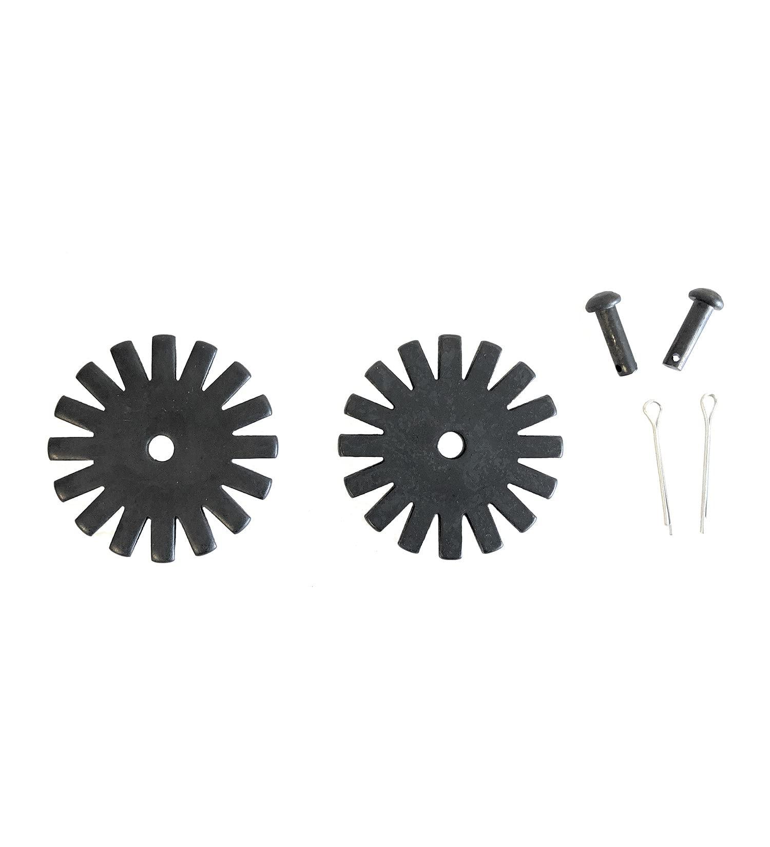 Premium 1 3/4 Inch 16-Point Rowel Package for Western Spurs - Buy Online on SooperMarket.com