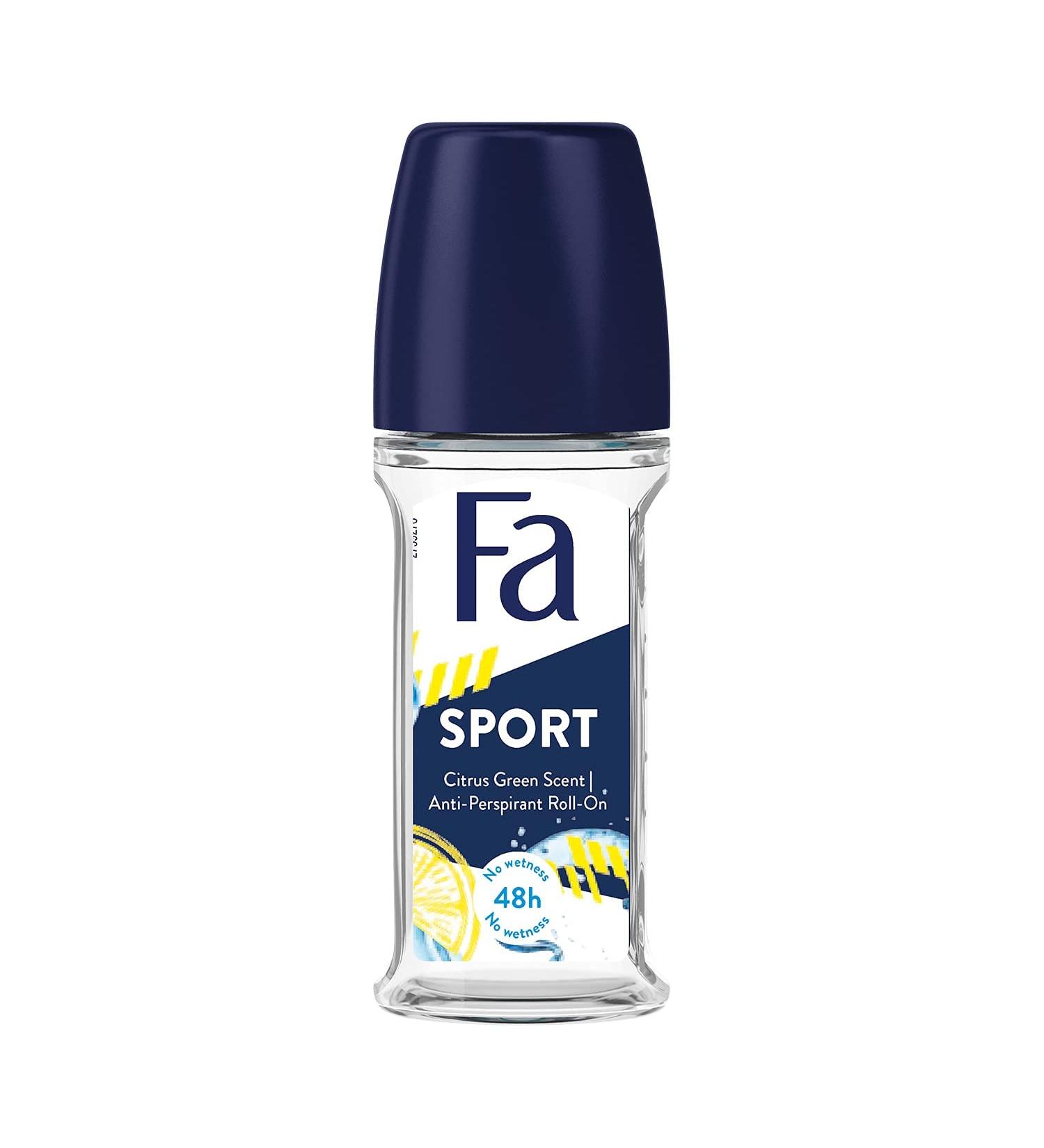 Fa Sport Energizing Fresh Roll-On Deodorant Antiperspirant 1.7 oz - Buy Online on SooperMarket.com