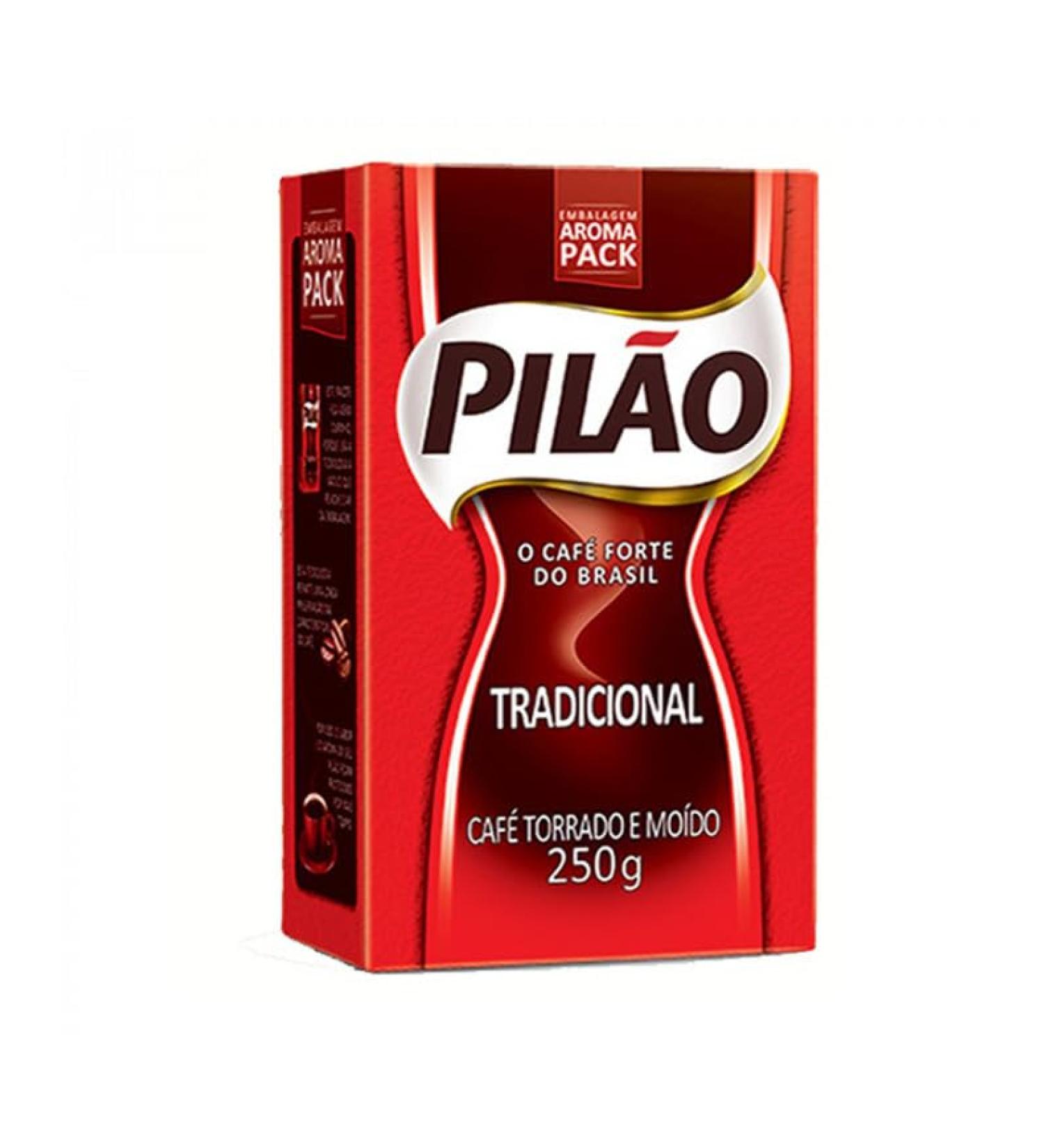 CAFE Traditional PILAO 250grm. Pilao Robust - The Strong Coffee of Brazil.