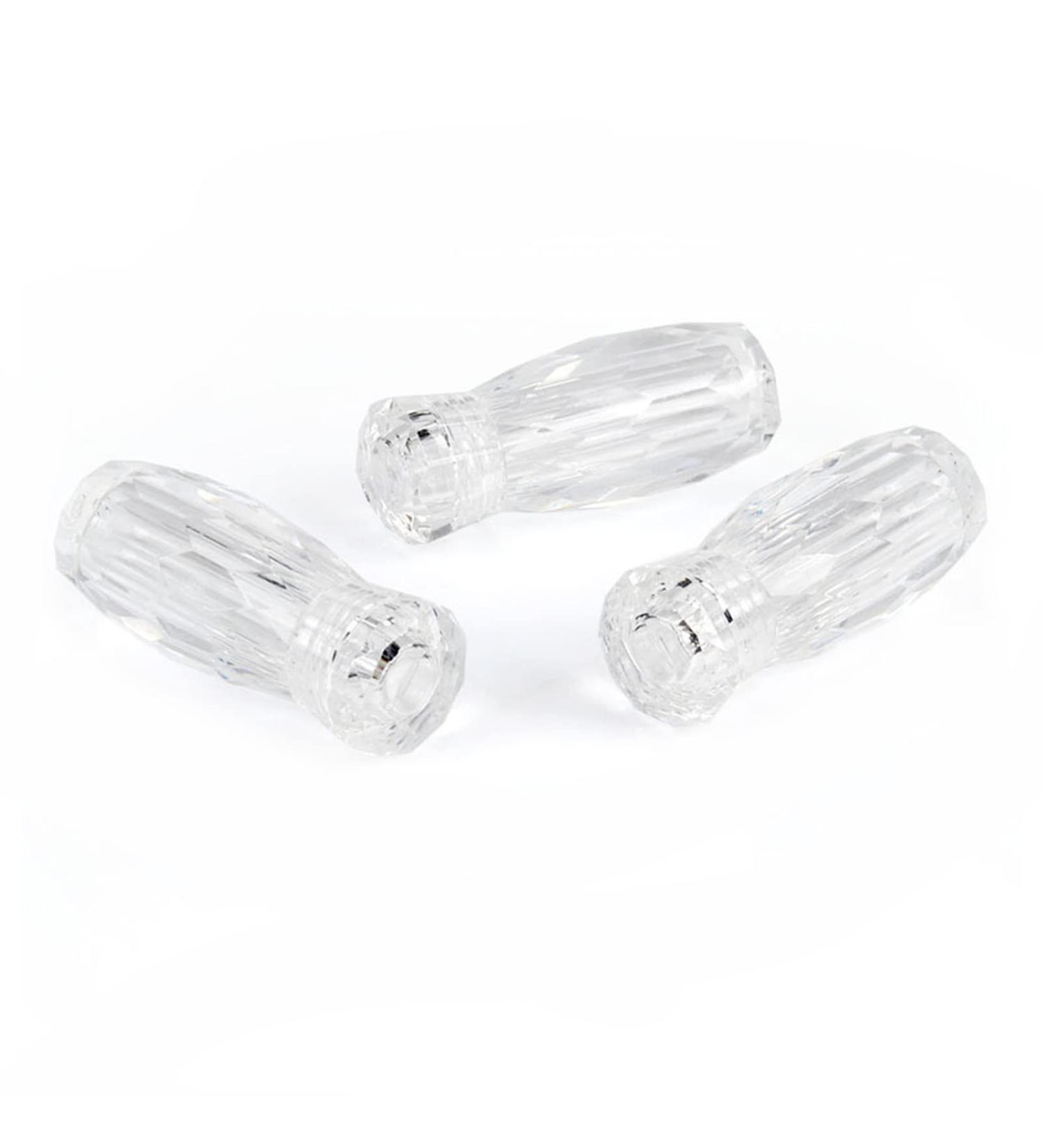 Buy SANWOOD 3pcs Leak Proof Nail Bottle Set Transparent Glitter Micro Beads Caviar Decoration Box for Home Use International Shipping Available - Buy Online on SooperMarket.com