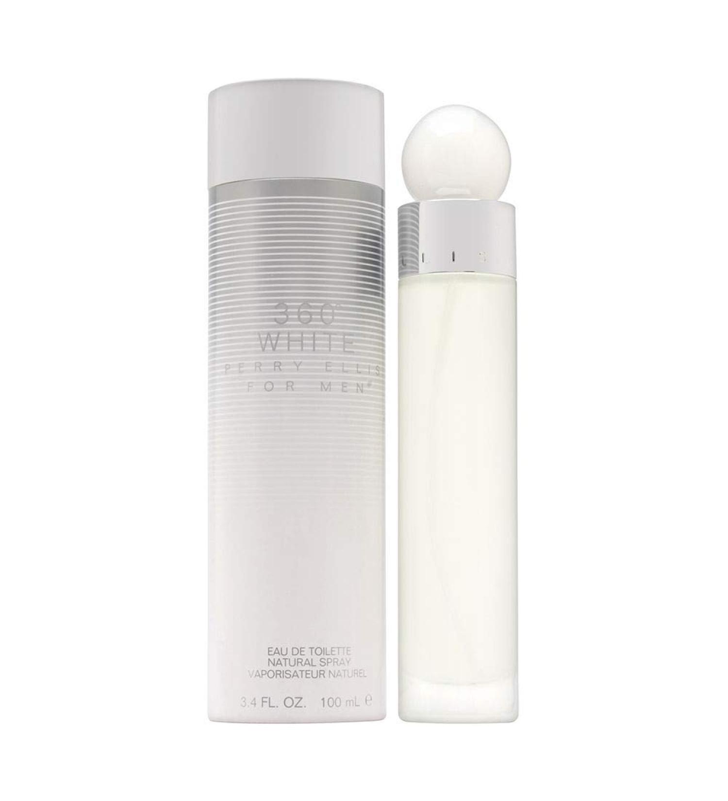 Perry Ellis 360 White By Perry Ellis for Men 3.4 Oz Eau De Toilette Spray 3.4 Oz Perry Ellis 360 White Perry Ellis 3.4 Fl Oz (Pack of 1) - Buy Online on SooperMarket.com