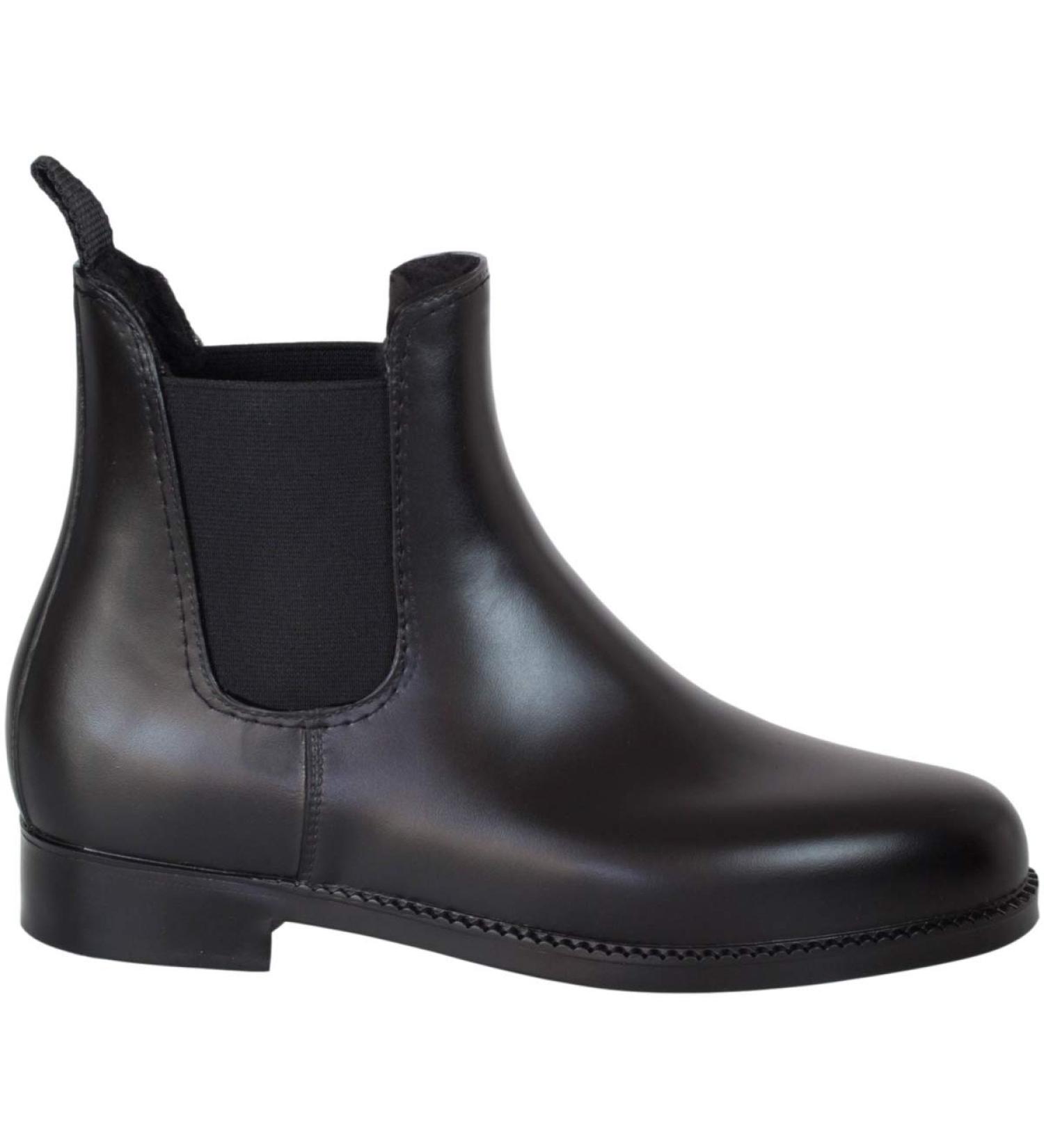 Lazura Jodhpur Winter Equestrian Boetettes - Ankle Boots for Children Men & Women | Plush Lined Black Chelsea Boots | Size 41 Synthetic Leather - Buy Online on SooperMarket.com