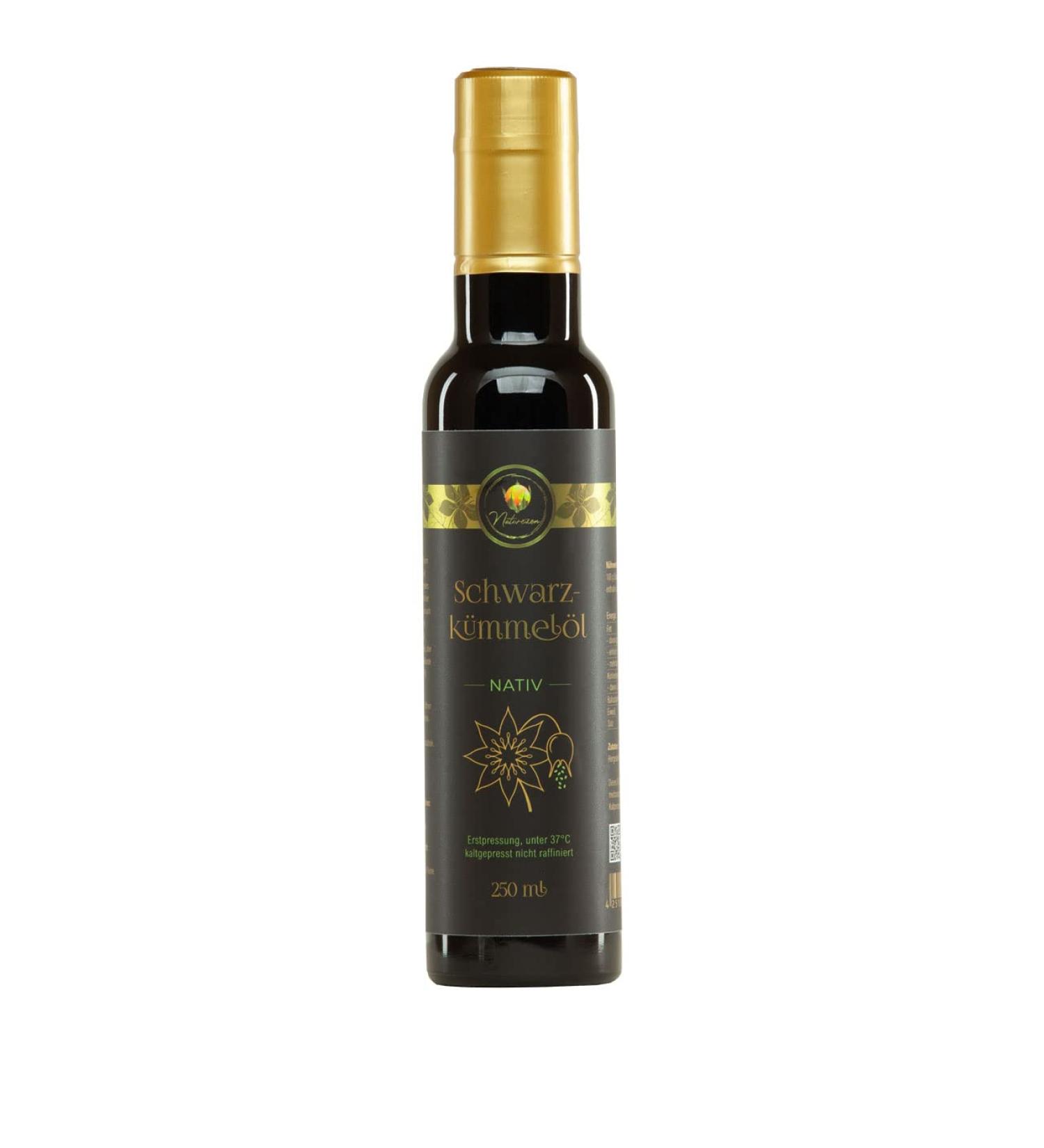 Naturezon Bio Schwarzk mmel l 250ml - Freshly Pressed Cold-Pressed Black Seed Oil | Pre-Order Now! - Buy Online on SooperMarket.com