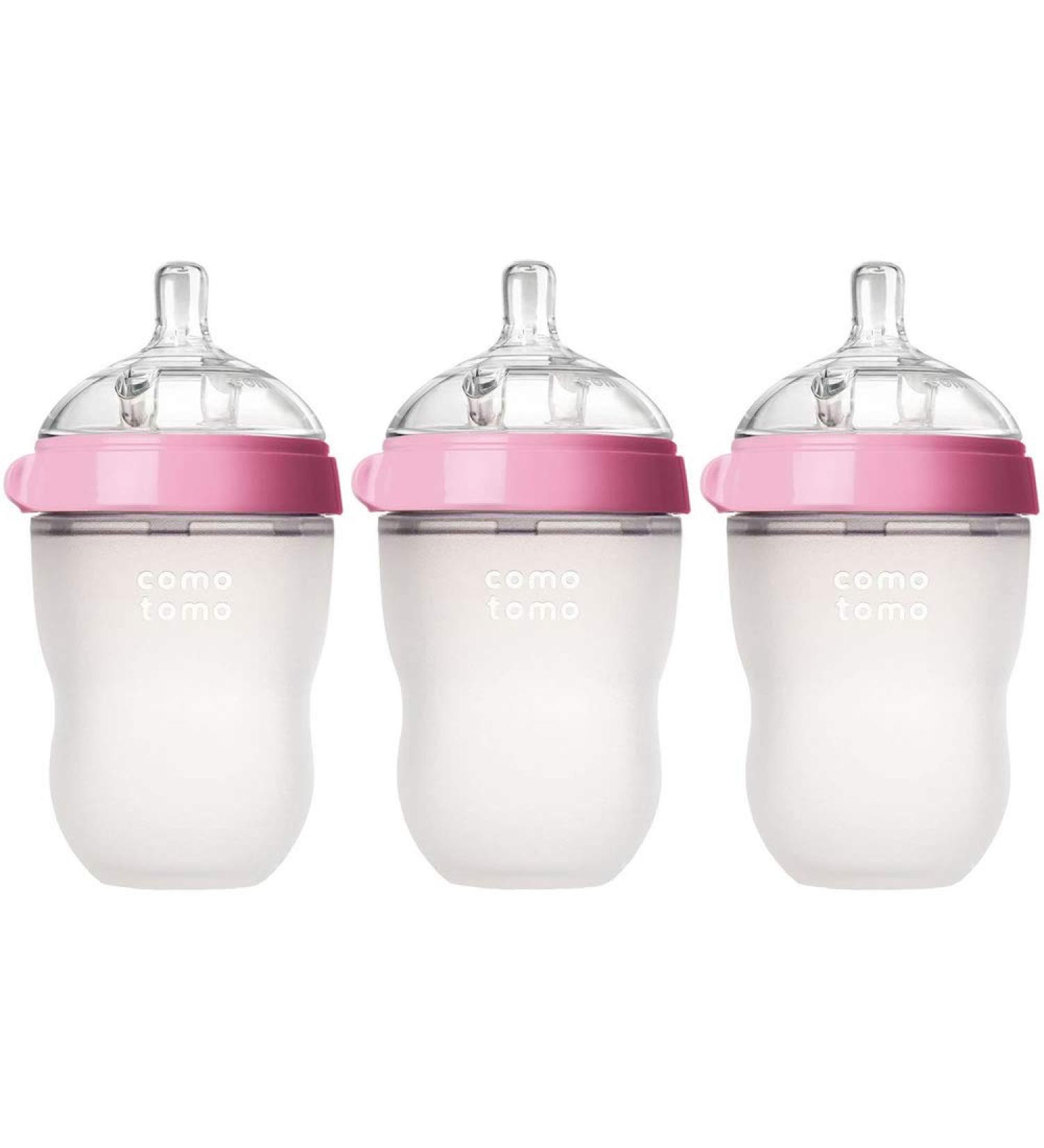 Comotomo Natural Feel Baby Bottle 3 Pack - Buy Online on SooperMarket.com