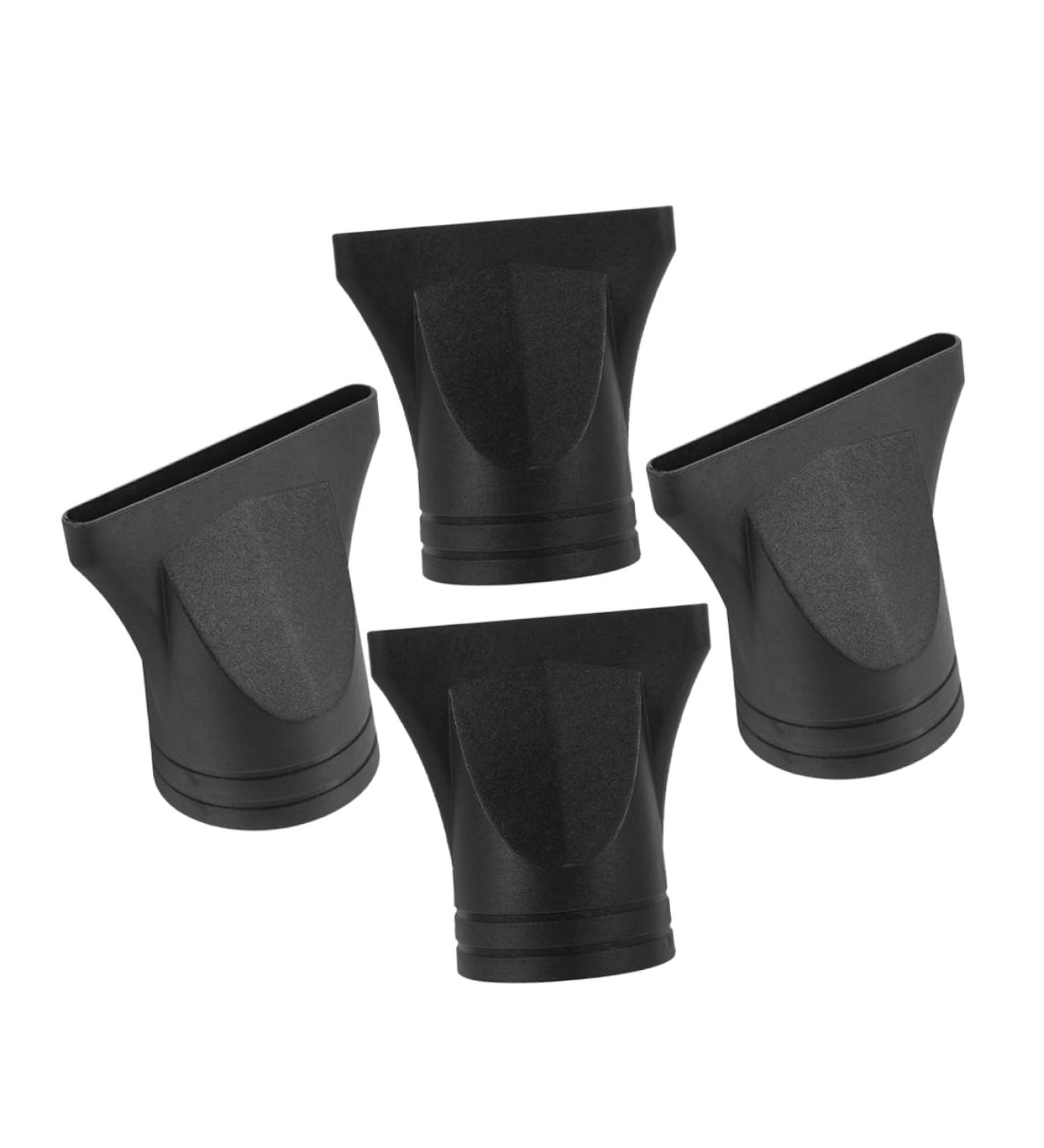 Gogogmee 4pcs Hair Dryer Accessories Hair Diffuser Attachment Narrow Concentrator Attachment Black Plastic - Buy Online on SooperMarket.com