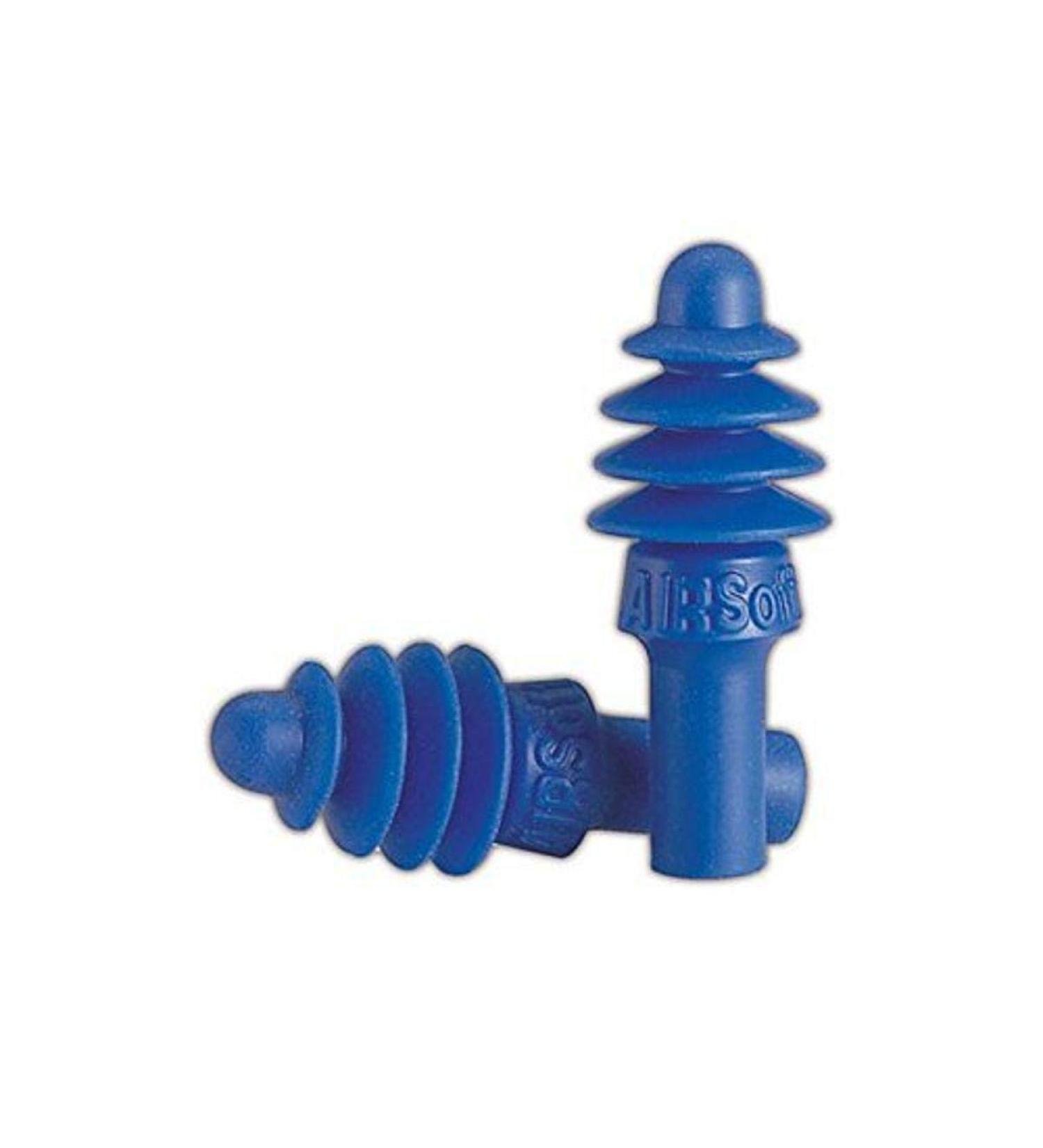 Howard Leight AIRSOFT reusable earplugs with storage case