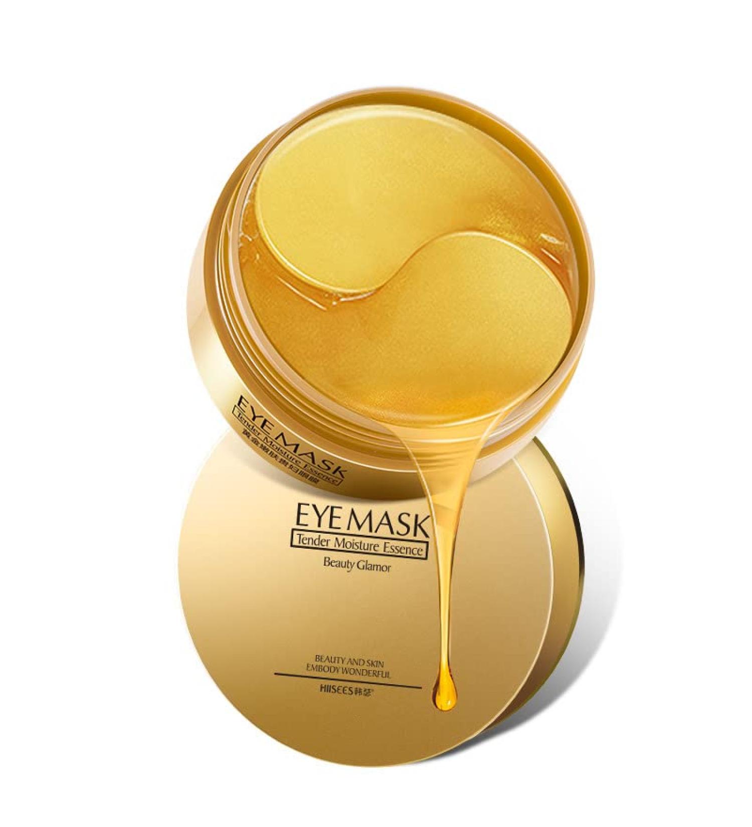RABIOTA 24K Gold Under Eye Mask 30 Pairs - Collagen Eye Patches for Firming, Moisturizing, and Dark Circles - Yellow Eye Gel Pads - Buy Online on SooperMarket.com