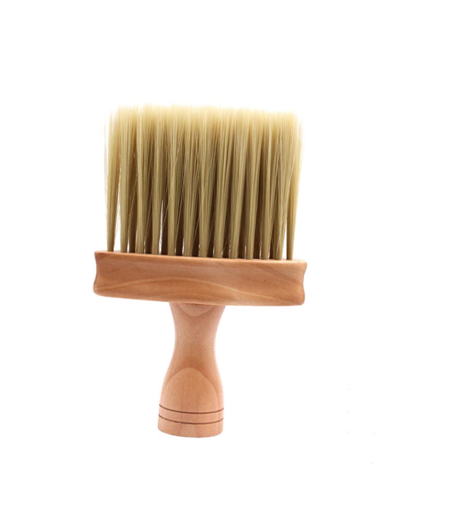 minkissy Face Duster Hair Cutting Neck Duster Barber Neck Brush Hair Sweep Brush Barber Hair Duster Hair Duster Brush Barber Neck Duster Shaving Brush Wooden Haircut Set Sharpen M Picture 1 - Buy Online on SooperMarket.com