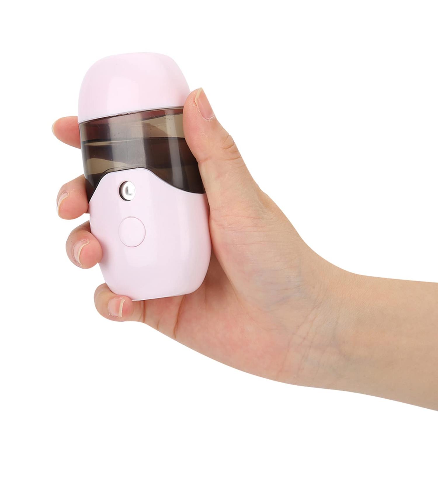 Nano Sprayer Portable Handheld Moisture Sprayer for Face 50ml (Pink) - Buy Online on SooperMarket.com