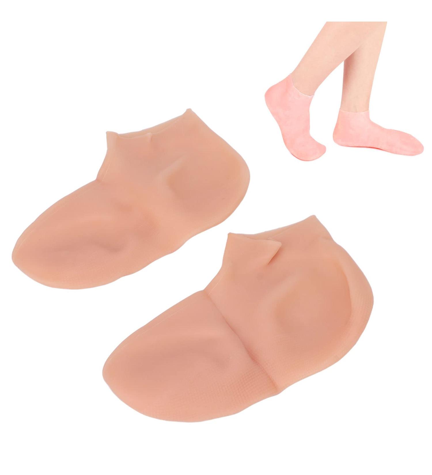 Buy Moisturizing Gel Socks for Nourishing Foot Care | Angrek Highly Elastic Ankle Boots - Reduce Wrinkles & Hydrate - Buy Online on SooperMarket.com