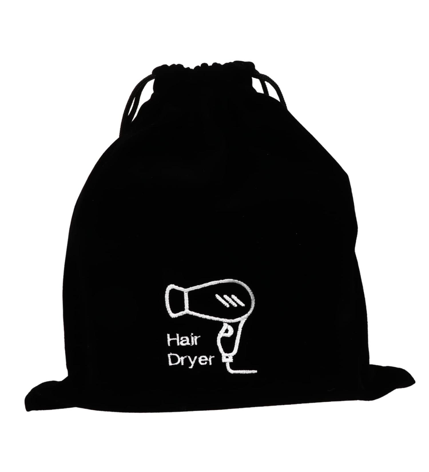 Baluue 1pc Hair Dryer Storage Bag Hair Dryer Sack Gym Holder Drawstring Bag Hair Dryer Hotel Bag Flannel - Buy Online on SooperMarket.com