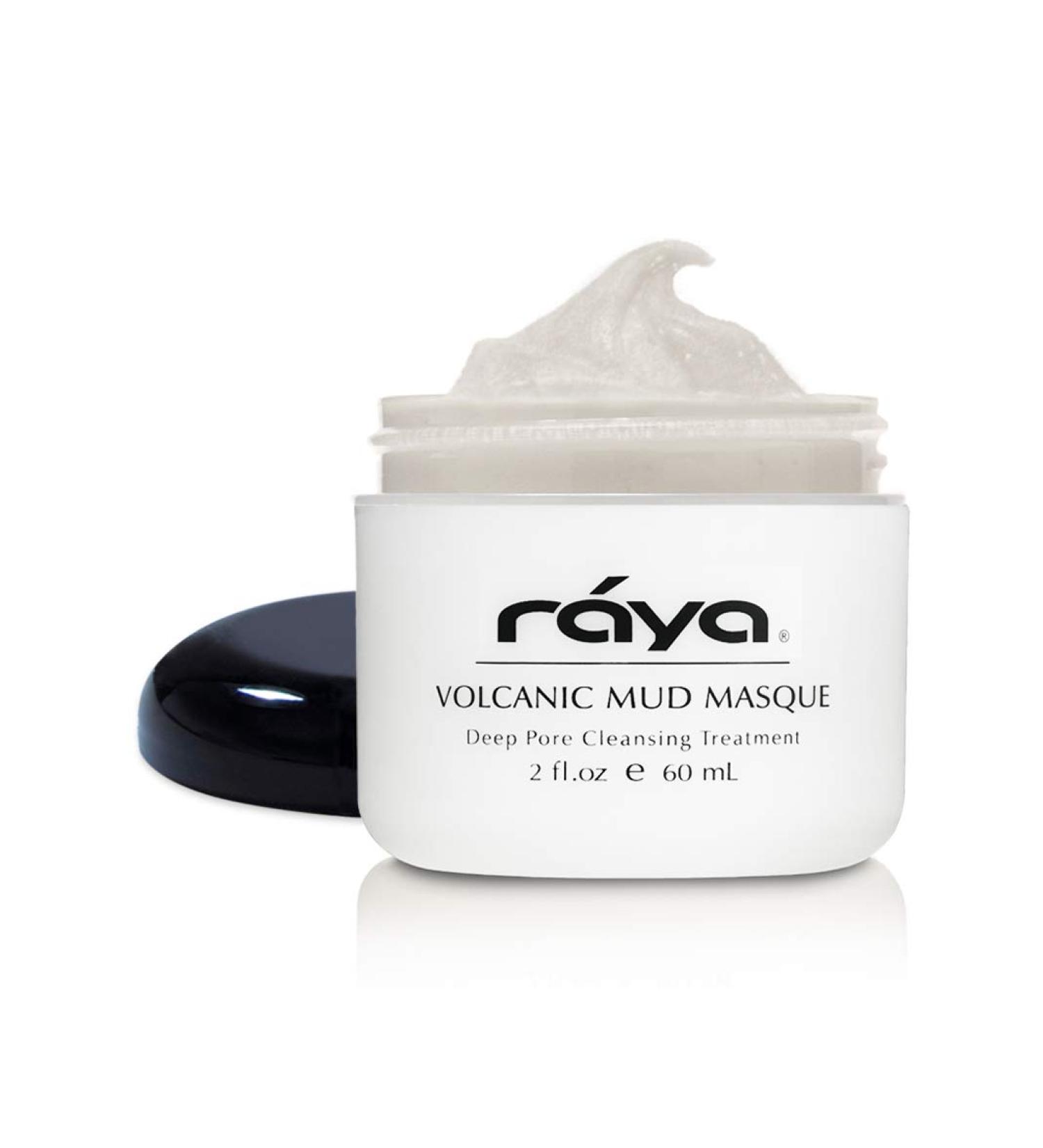 Raya Volcanic Mud Masque | Deep Pore Facial Treatment for Dull Skin | Clear & Decongest Pores Shop Internationally - Buy Online on SooperMarket.com