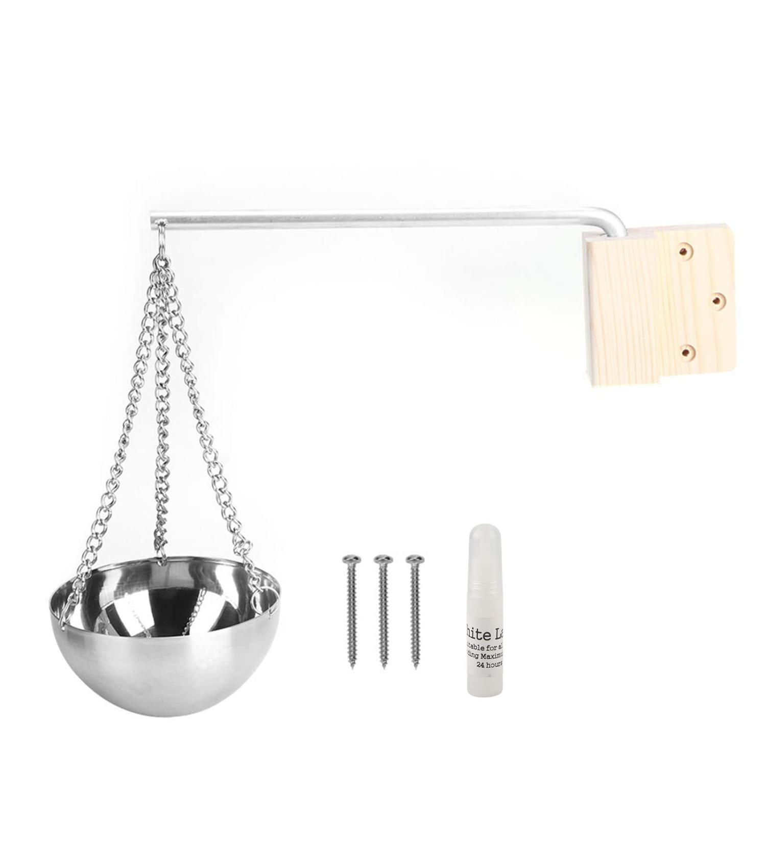 Sauna Oil Holder Sauna Aromatherapy Oil Holder Sauna Oil Cup Essential Oil Fragrance Diffuser Bowl Stainless Steel Sauna Bowl Spa Sauna Room Accessories for Sauna and Spa - Buy Online on SooperMarket.com