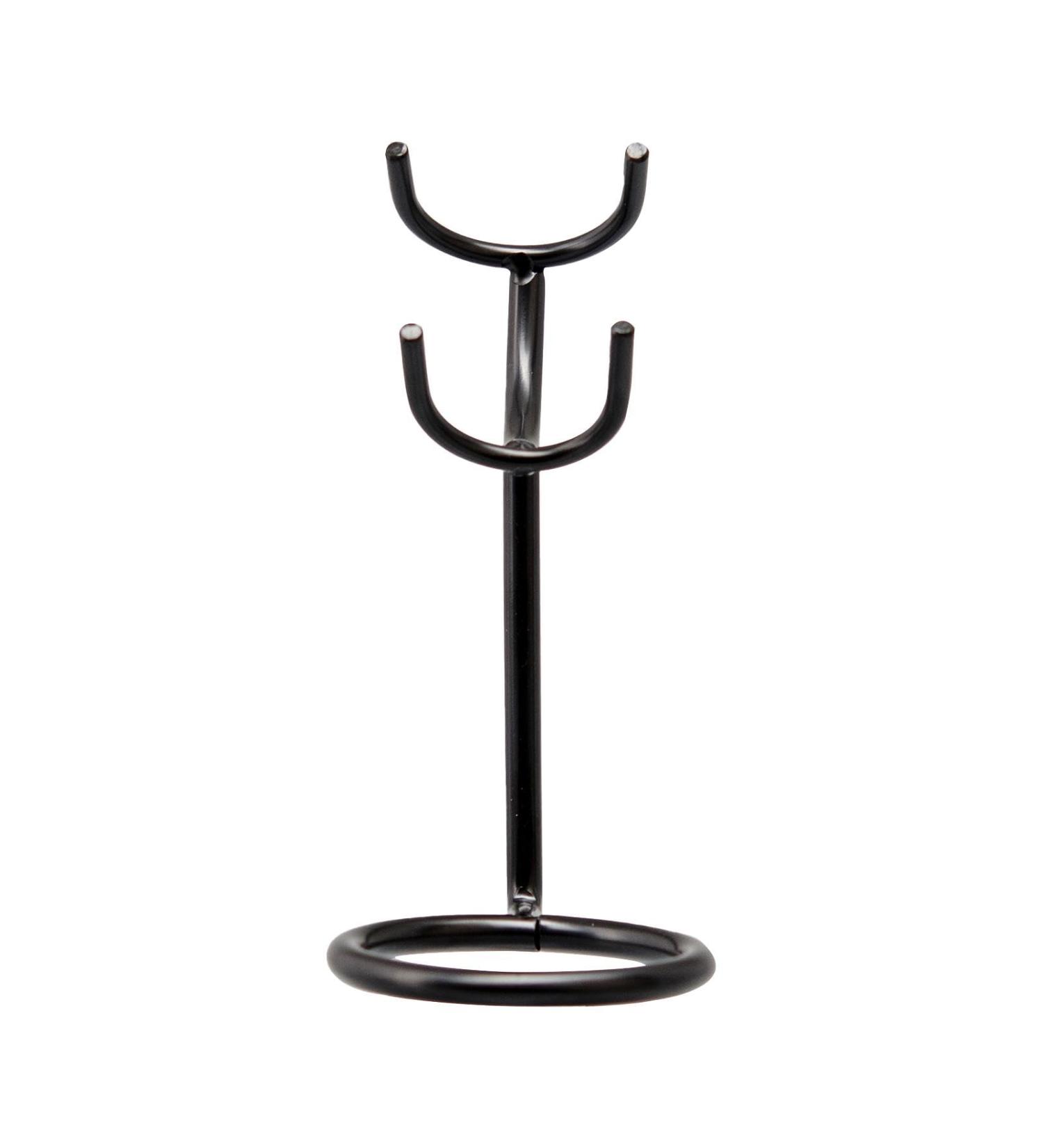Predolo Metal Razor & Brush Stand for Men - Stable Hairdresser Accessory for Home & Shower | Perfect Birthday Gift - Buy Online on SooperMarket.com