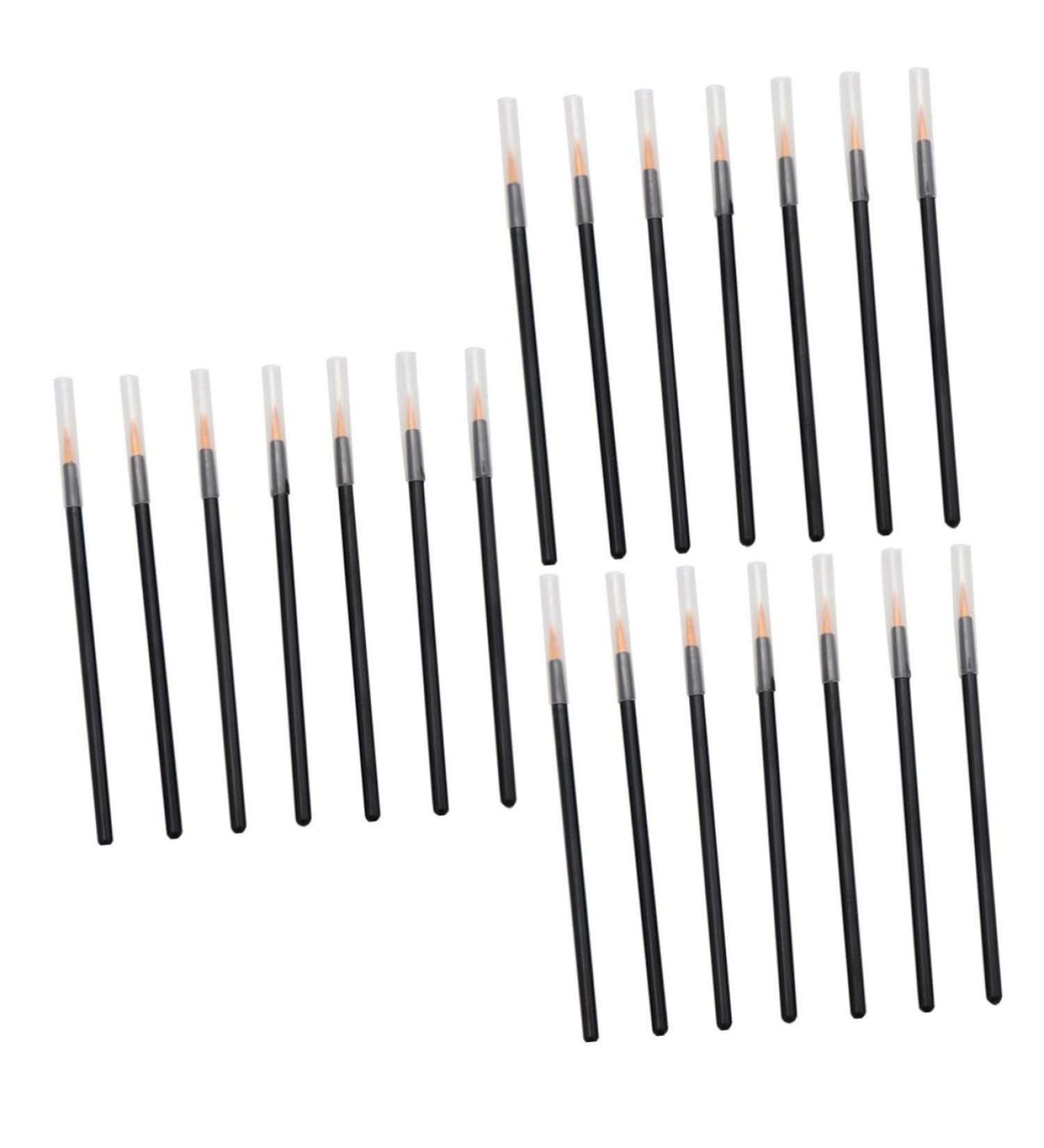 MAGICLULU 300 Pcs Eyeliner Liner Makeup Brush Eye Makeup Brush Eyebrow Liner Brush With Hat Auxiliary - Buy Online on SooperMarket.com