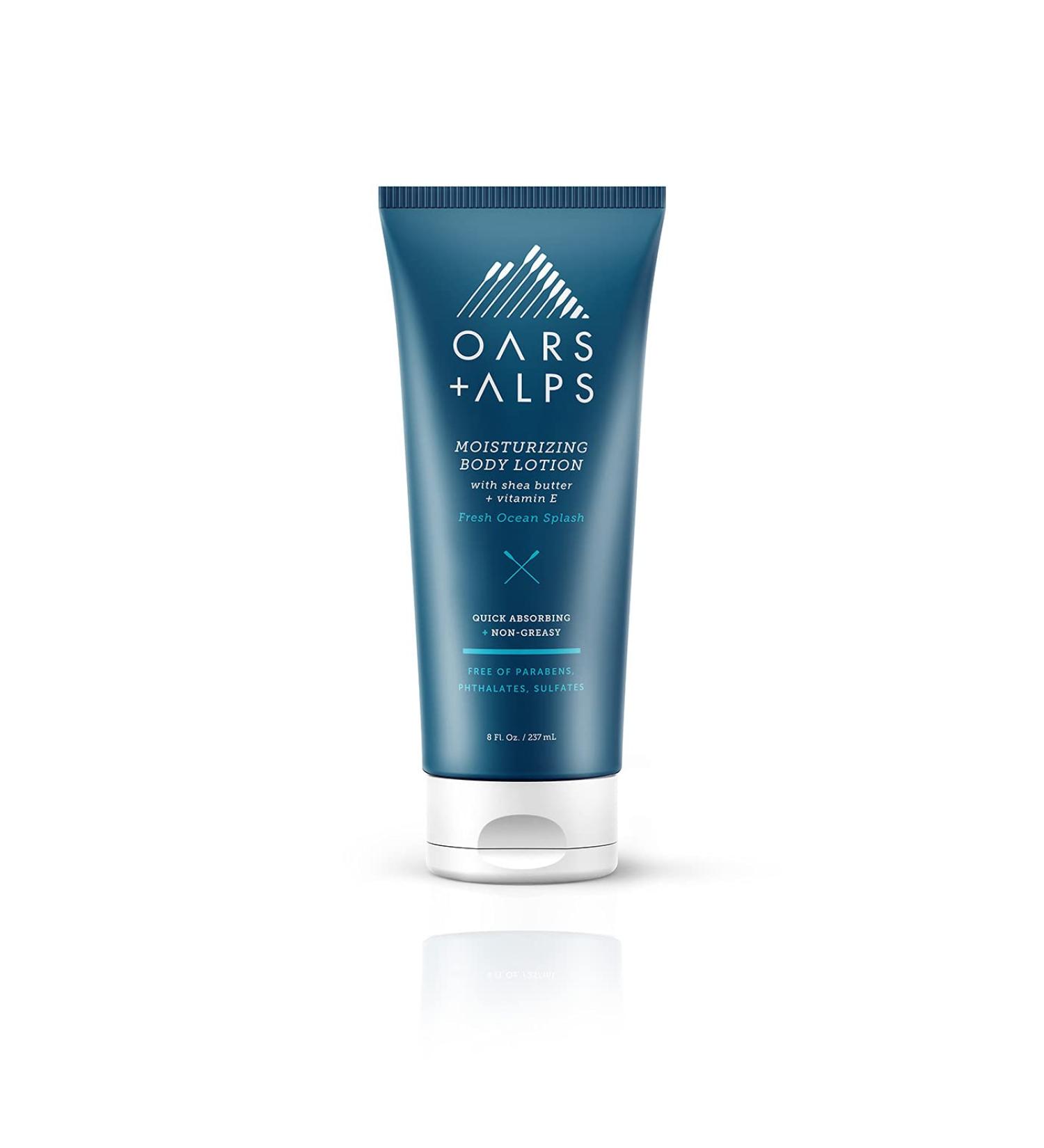 Oars + Alps Body Lotion 8 Oz with Vitamin E, Shea Butter, and Sunflower Oil - Fresh Ocean Splash - Buy Online on SooperMarket.com