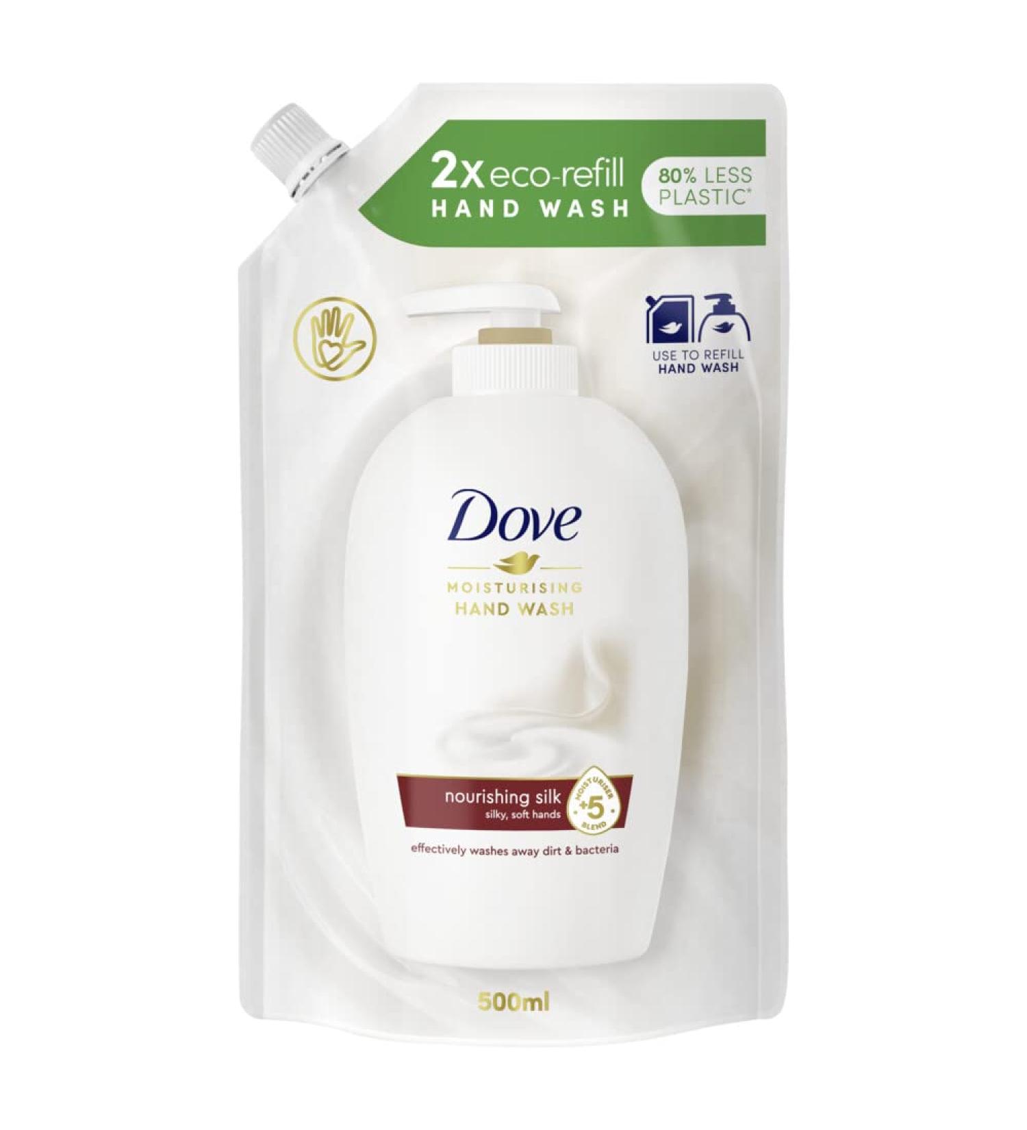 Dove Silk Hand Wash Refill 500ml - Frankincense Scent | Pack of 1 - Buy Online on SooperMarket.com