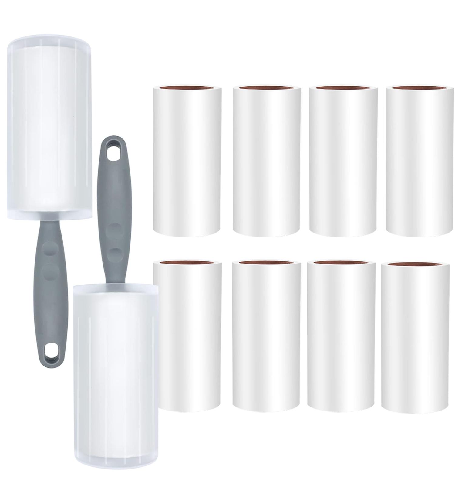 Extra Sticky Puki Diary Lint Roller - 10 Rolls 900 Sheets | Effective Animal Hair Remover for Clothing Sofa Bed & Carpet - Buy Online on SooperMarket.com