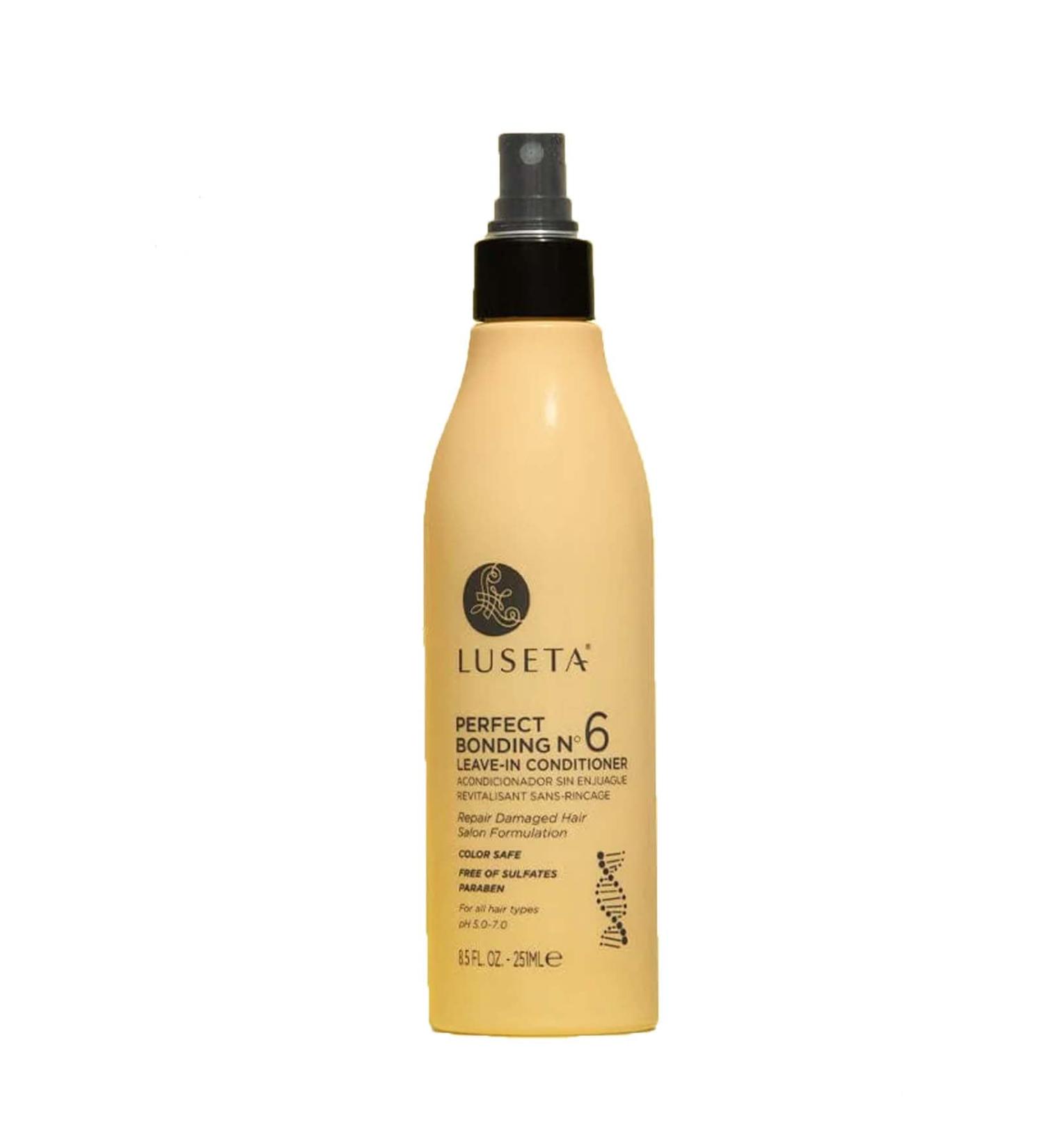 Luseta Perfect Bonding Restoring Leave in Conditioner Bond Strengthening & Color Longevity for All Hair Type Sulfate & Paraben Free 8.5Fl Oz
