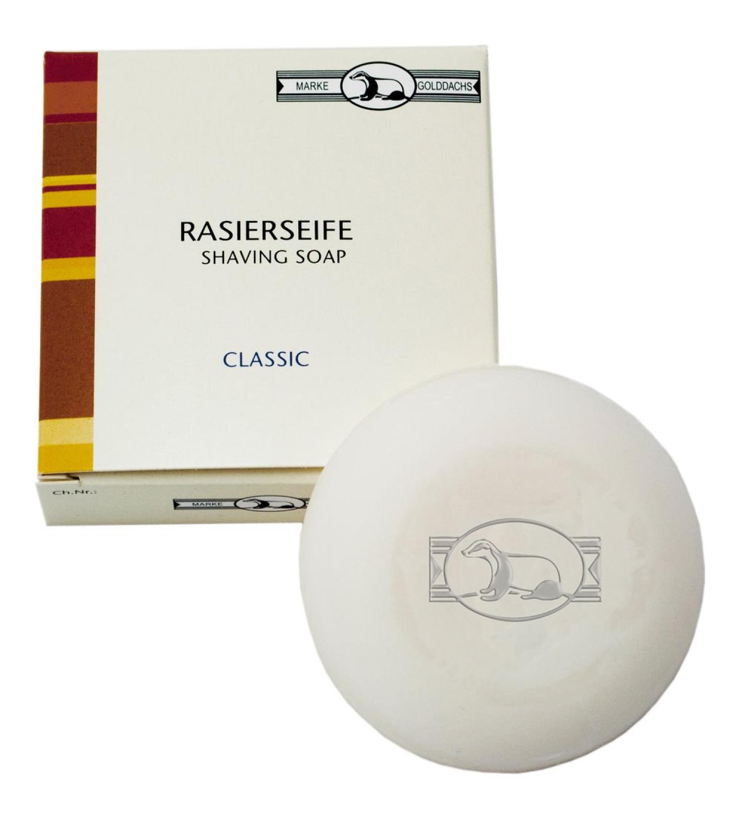 Gold roofing shaving soap classic