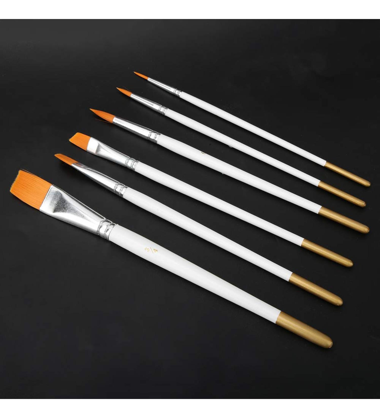 Non-Toxic 12 Colors Oil Face & Body Painting Set - Halloween Makeup High Saturation Paints Ergonomic Handle & 6 Brushes Included - Buy Online on SooperMarket.com