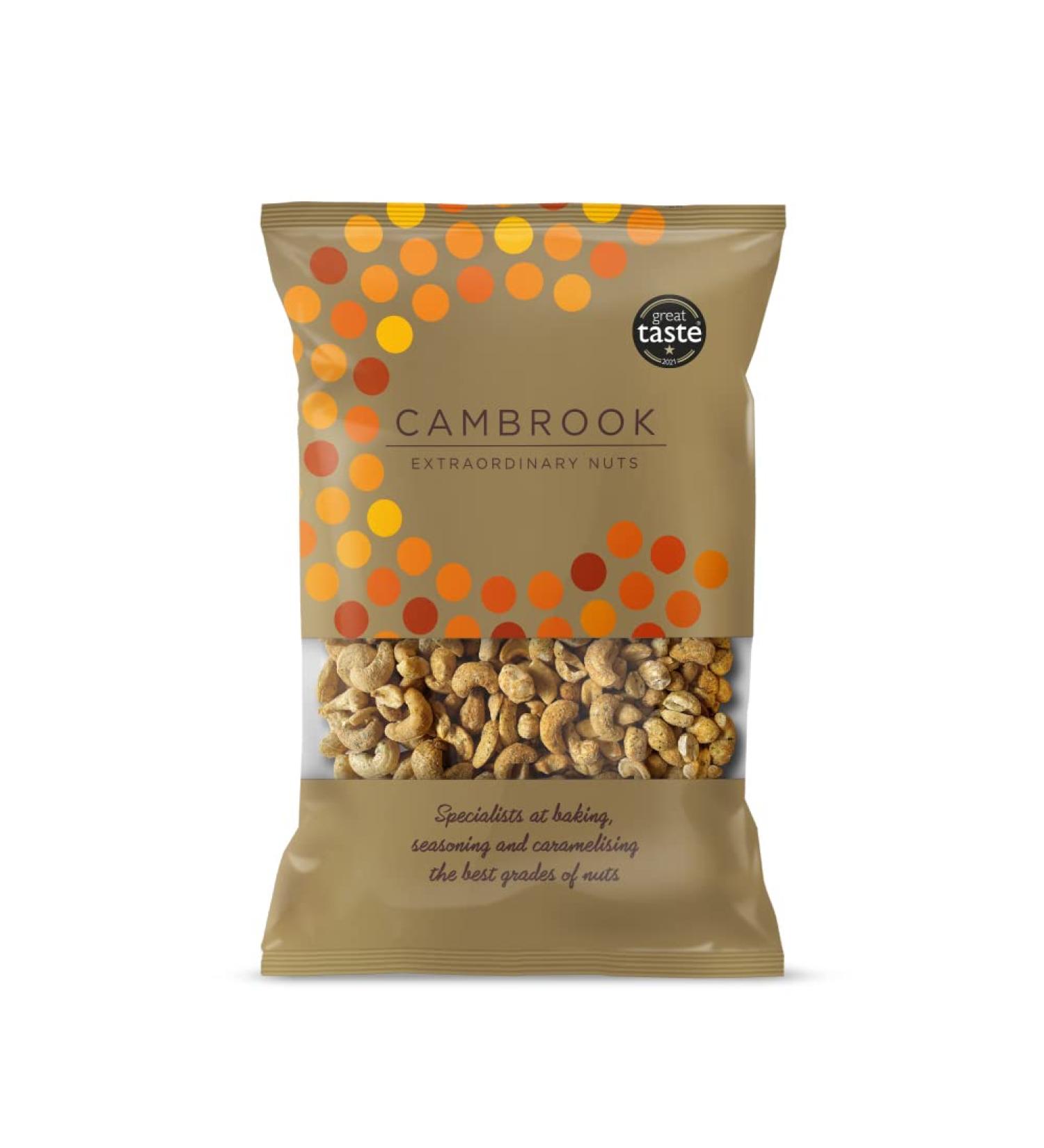 Cambrook Mix 20 | Baked Cashews & Peanuts with Chilli & Lime 1kg - Premium Quality, Gluten-Free, Vegan Nuts - Buy Online on SooperMarket.com