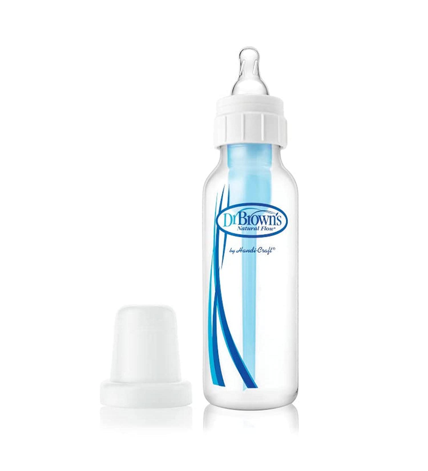 Dr. Brown's Natural Flow Anti-Colic Baby Bottle - 8oz - Buy Online on SooperMarket.com