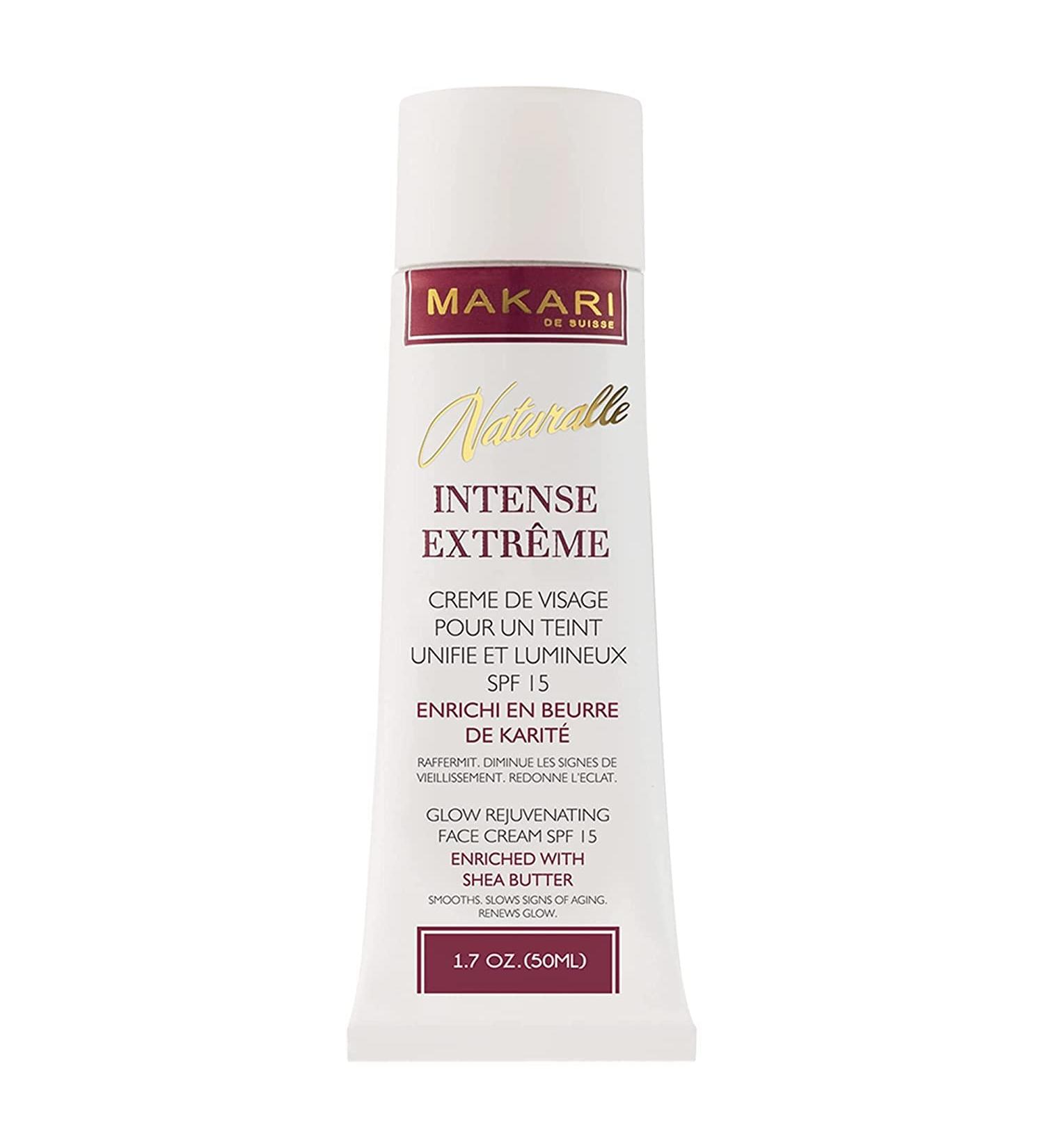 Makari Naturalle Intense Brightening Face Cream 1.7 oz | Anti-Aging Treatment for Acne Scars, Stretch Marks & Wrinkles | Moisturizer for Dry Skin with Shea Butter & SPF 20 - Buy Online on SooperMarket.com
