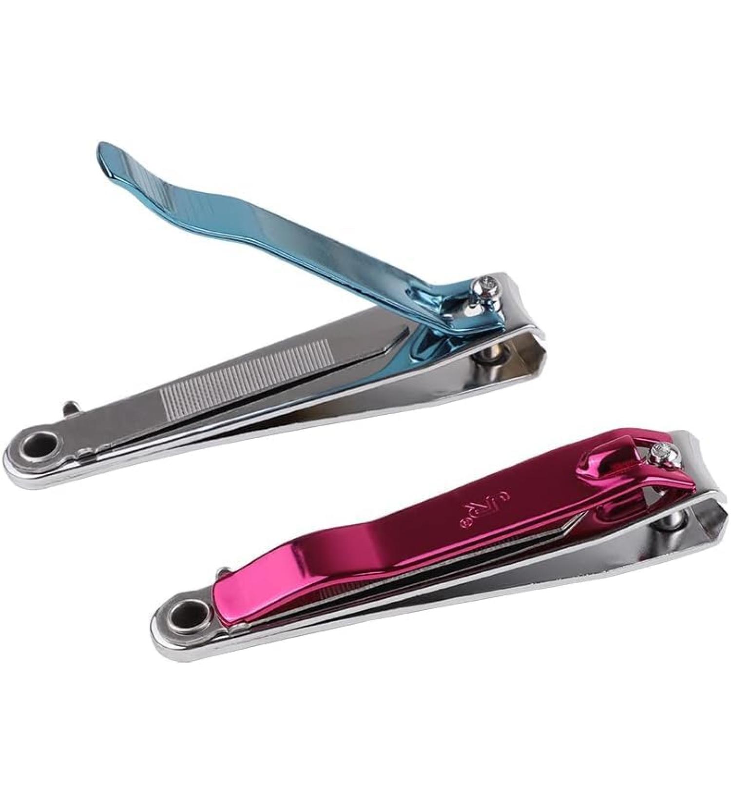 Nail Clipper for Toe Nails Heavy Duty Professional Quality Thick Toe Nail Clipper (Pink) - Buy Online on SooperMarket.com