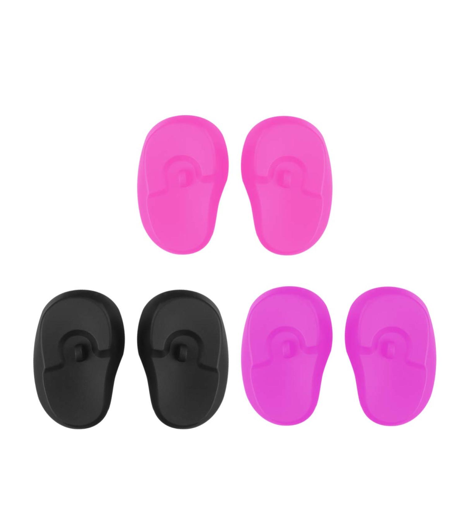 MAGICLULU 3 Pairs Silicone Hair Dye Ear Cover Salon Earmuffs - Hairdressing Must-Have - Buy Online on SooperMarket.com