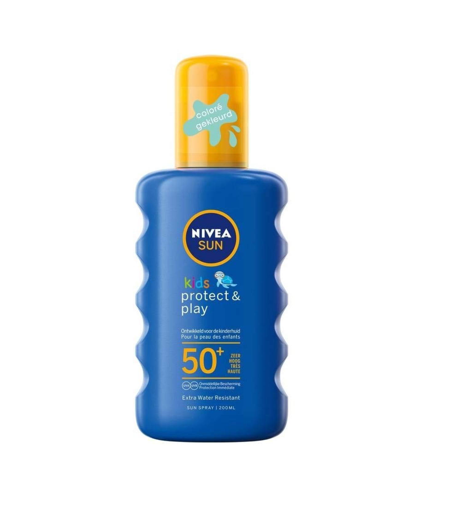 Nivea Kids Coloured Sun Spray SPF 50+ 200 ml