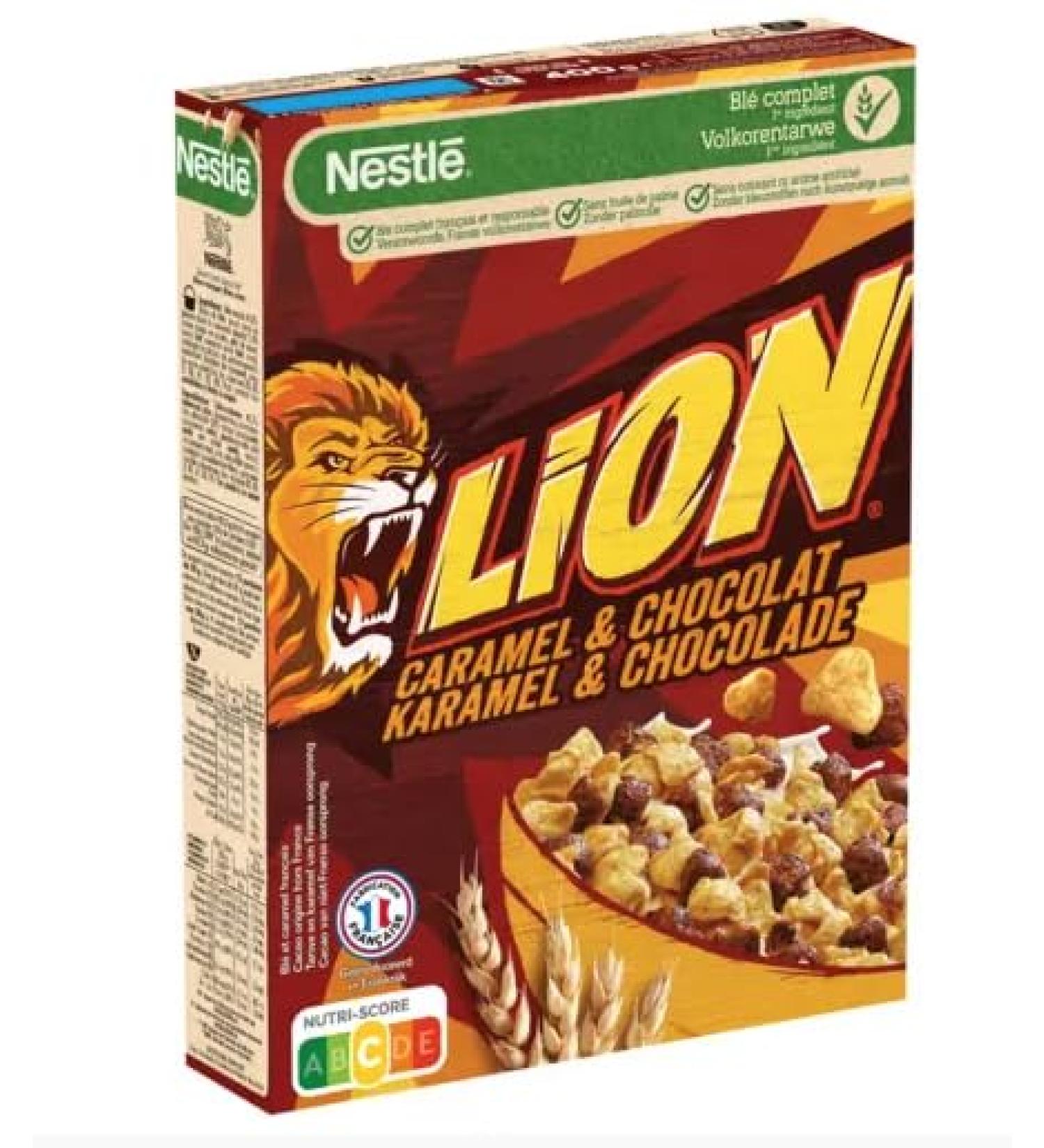 Nestle Lion Caramel and Chocolate Cereals 400g - Pack of 3 - Buy Online on SooperMarket.com